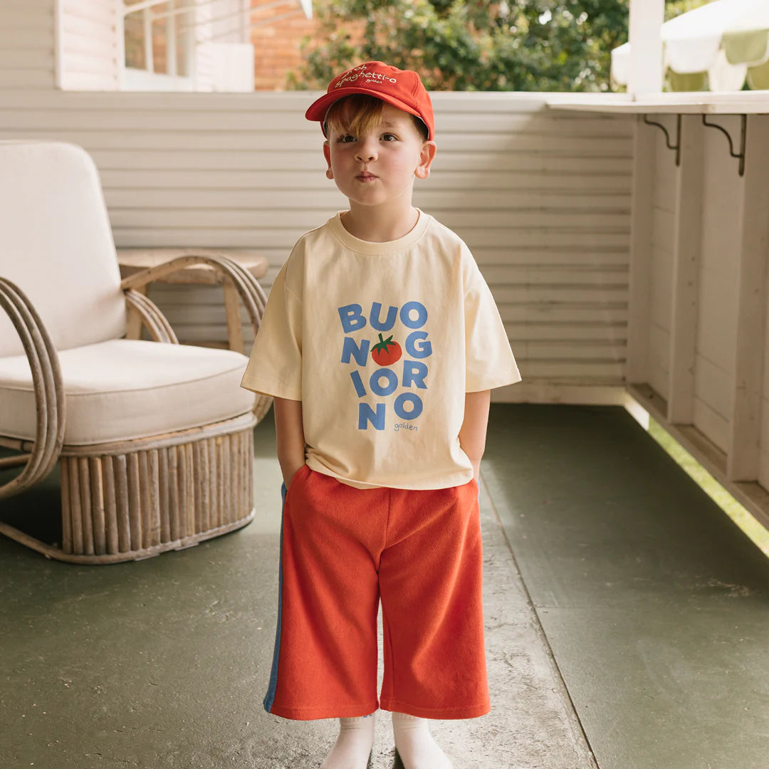 Golden Children - Buongiorno Mid Sleeve Tee Vanilla Parfait