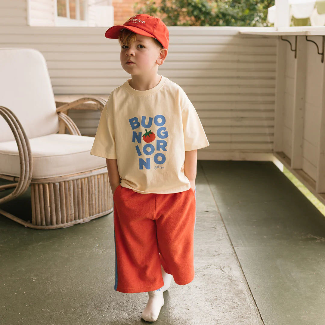 Golden Children - Buongiorno Mid Sleeve Tee Vanilla Parfait