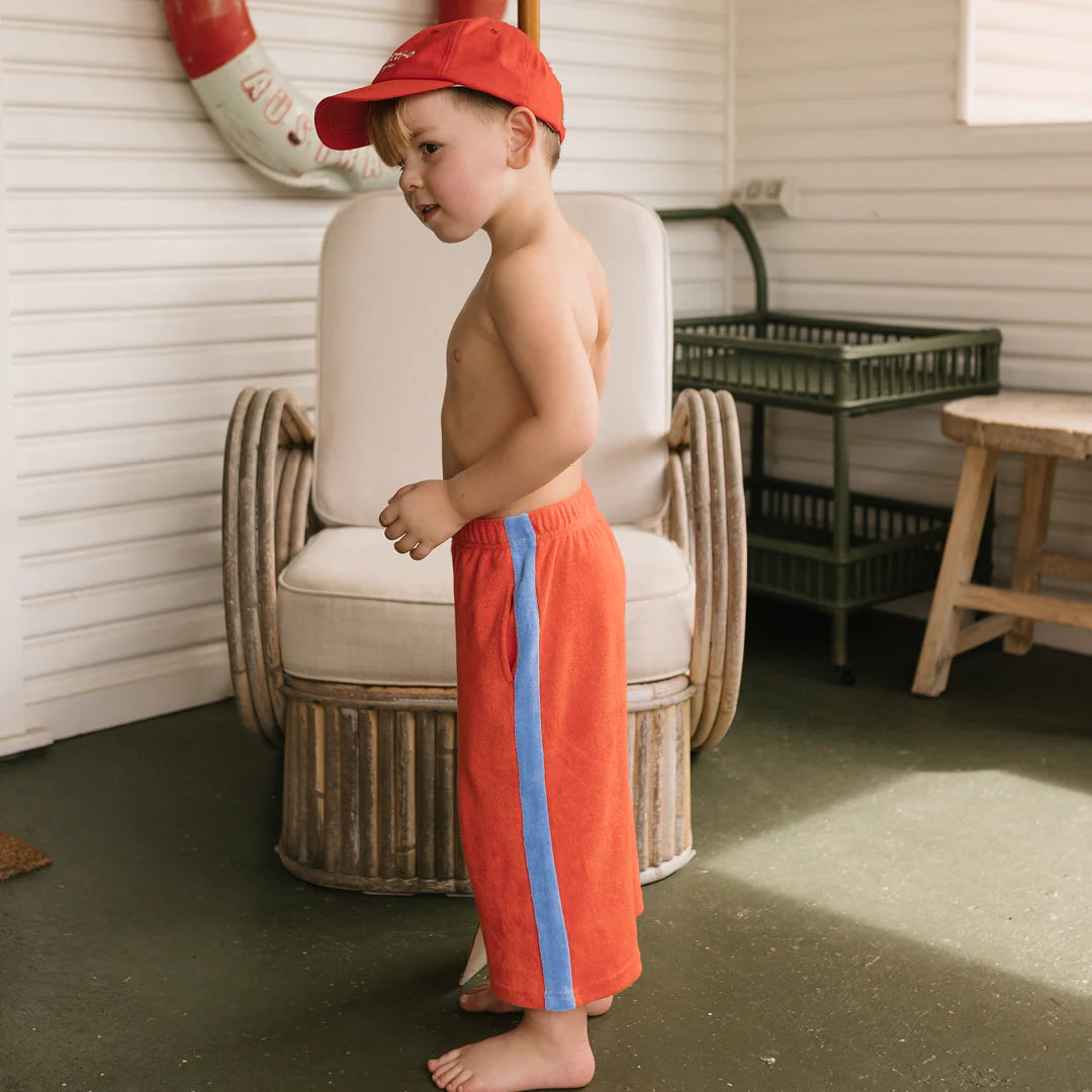 Golden Children - Ciao Tutti Relaxed Pants Terry Towel Napoli/Pool Blue
