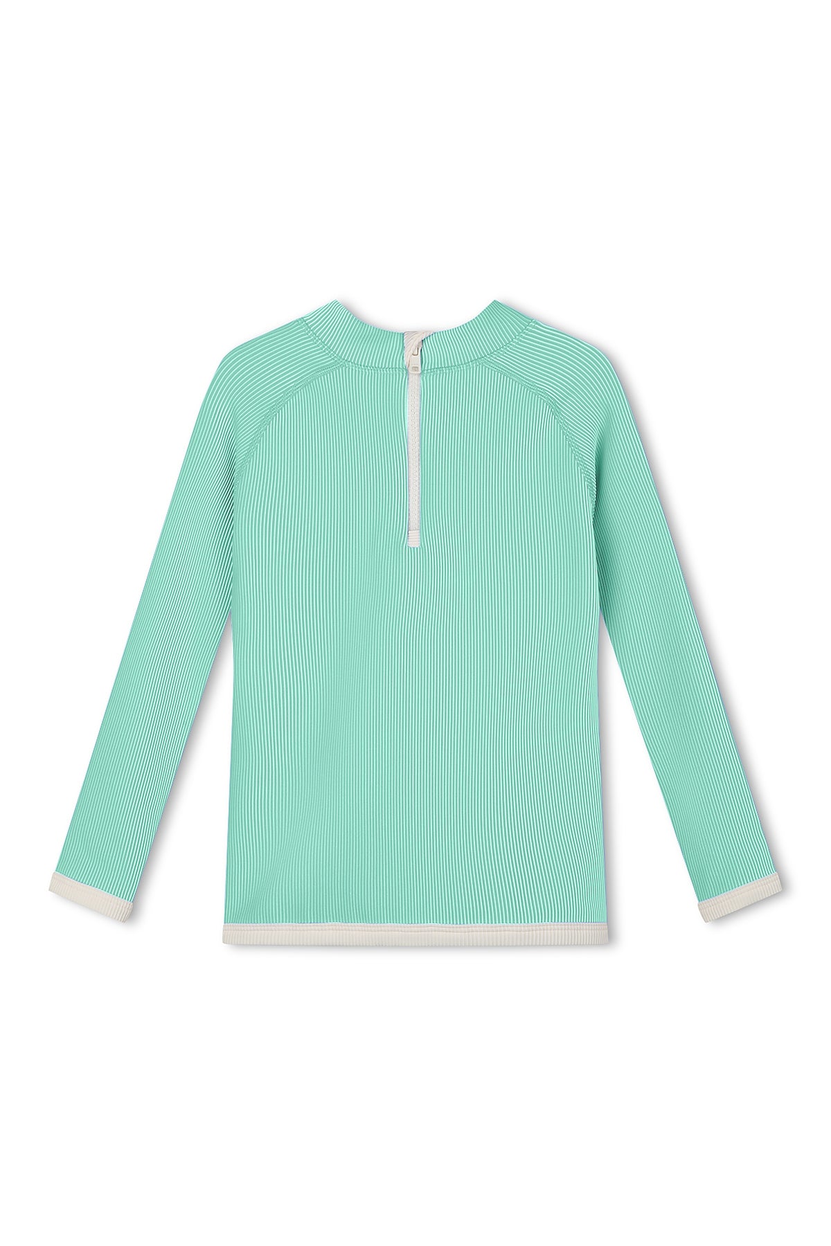 Zulu & Zephyr - Mini Stripe Rashie Aqua