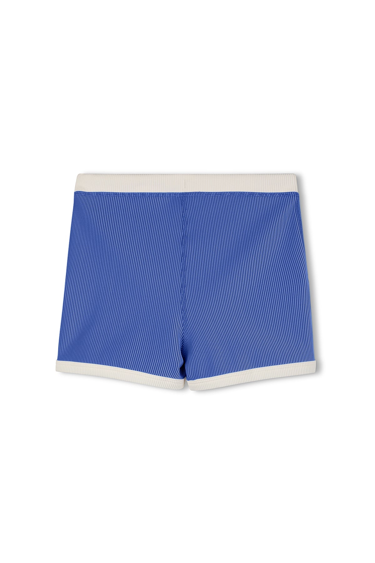Zulu & Zephyr - Mini Stripe Surf Short Sea Blue