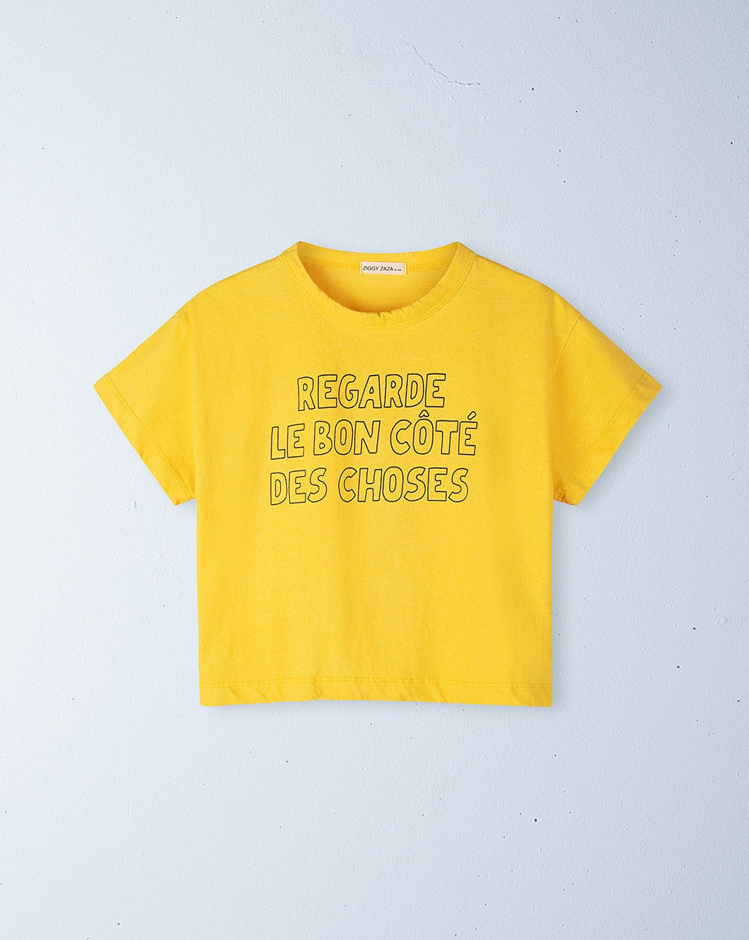 Ziggy Zaza Brightside Tee in Sunshine Yellow