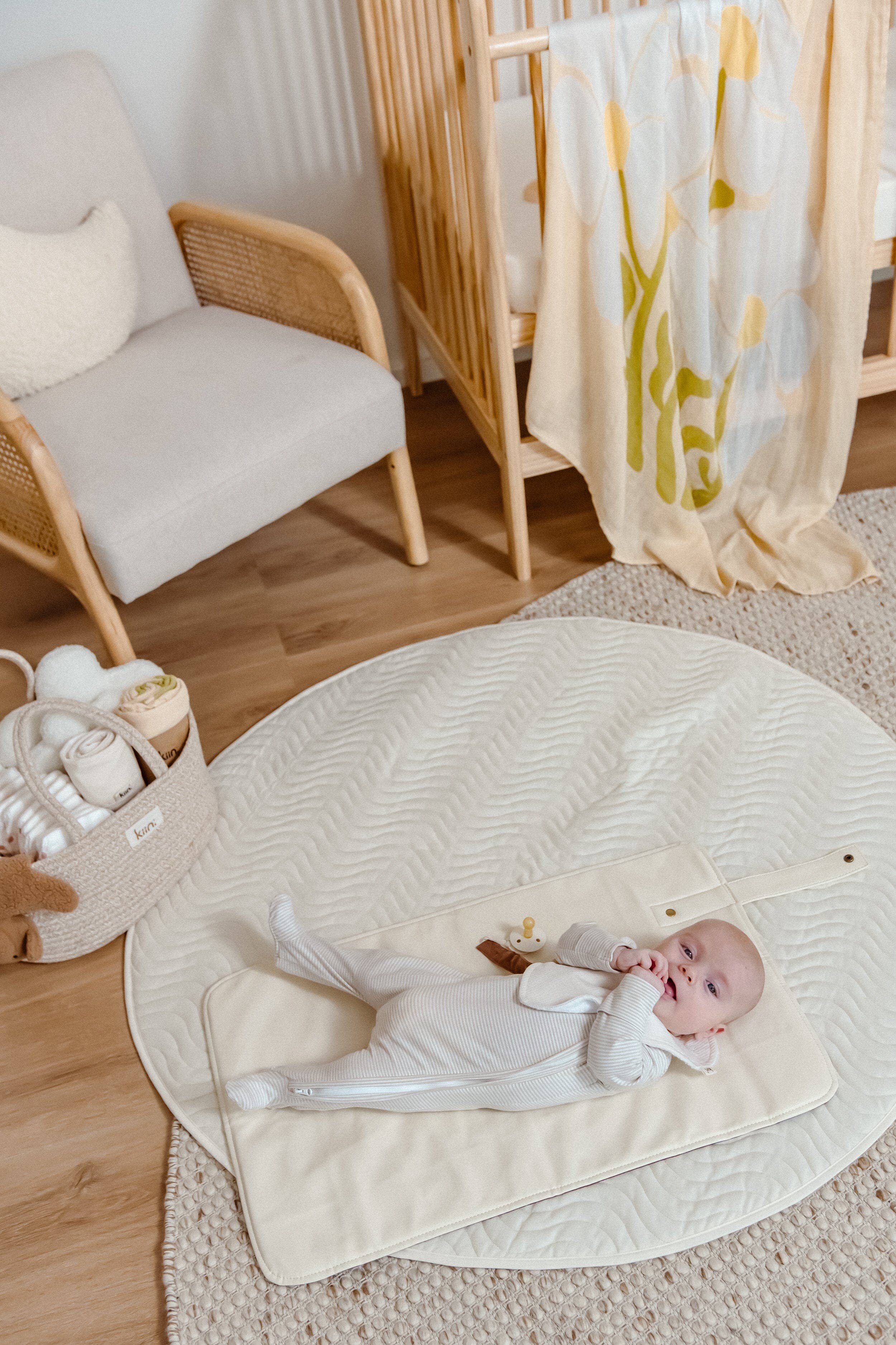 Kiin Baby - Luxe Travel Change Mat Eucalyptus