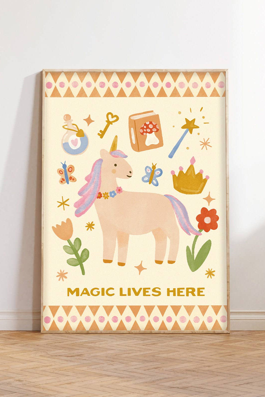 Lauren Sissons Studio - "Magic Lives Here" A3 Wall Art Print