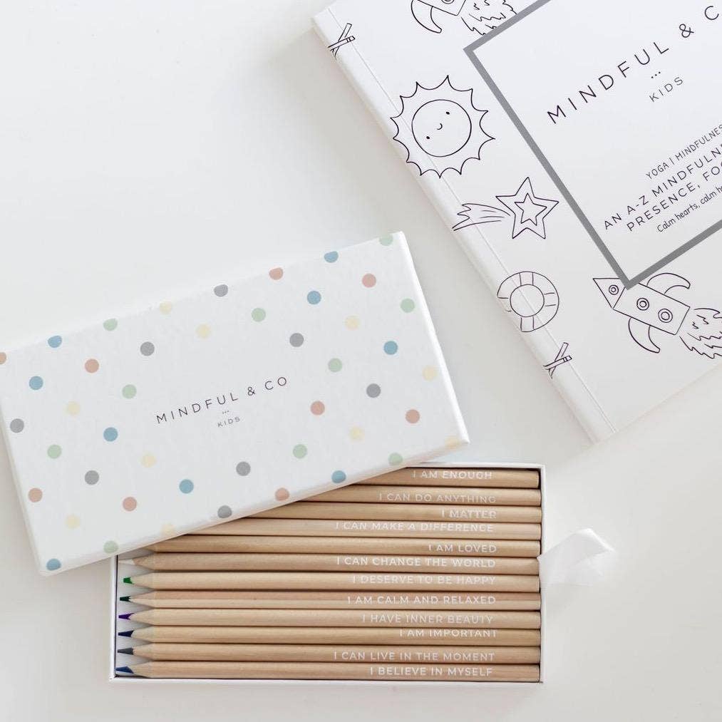 Mindful & Co - Affirmation Colouring Pencils