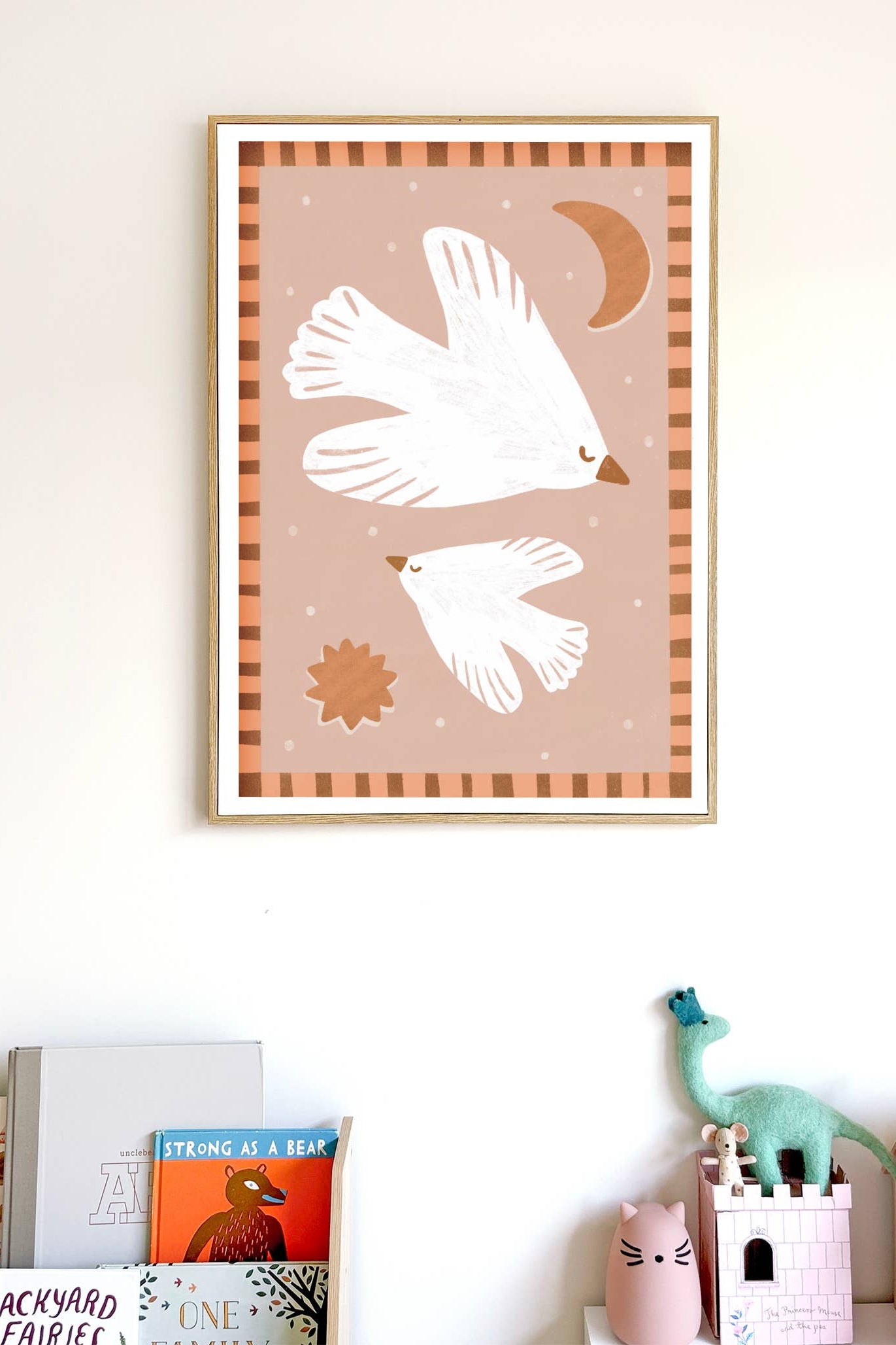 Lauren Sissons Studio - Flying High Bird A4 Wall Art Print