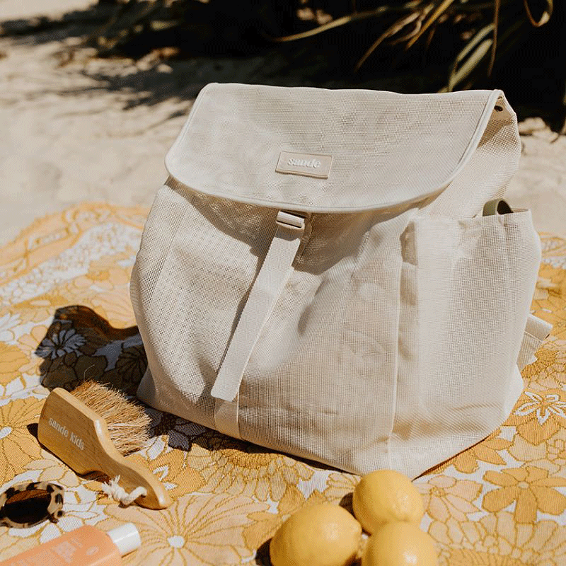 Sande - Beach Hauler™ Mesh Backpack Sand