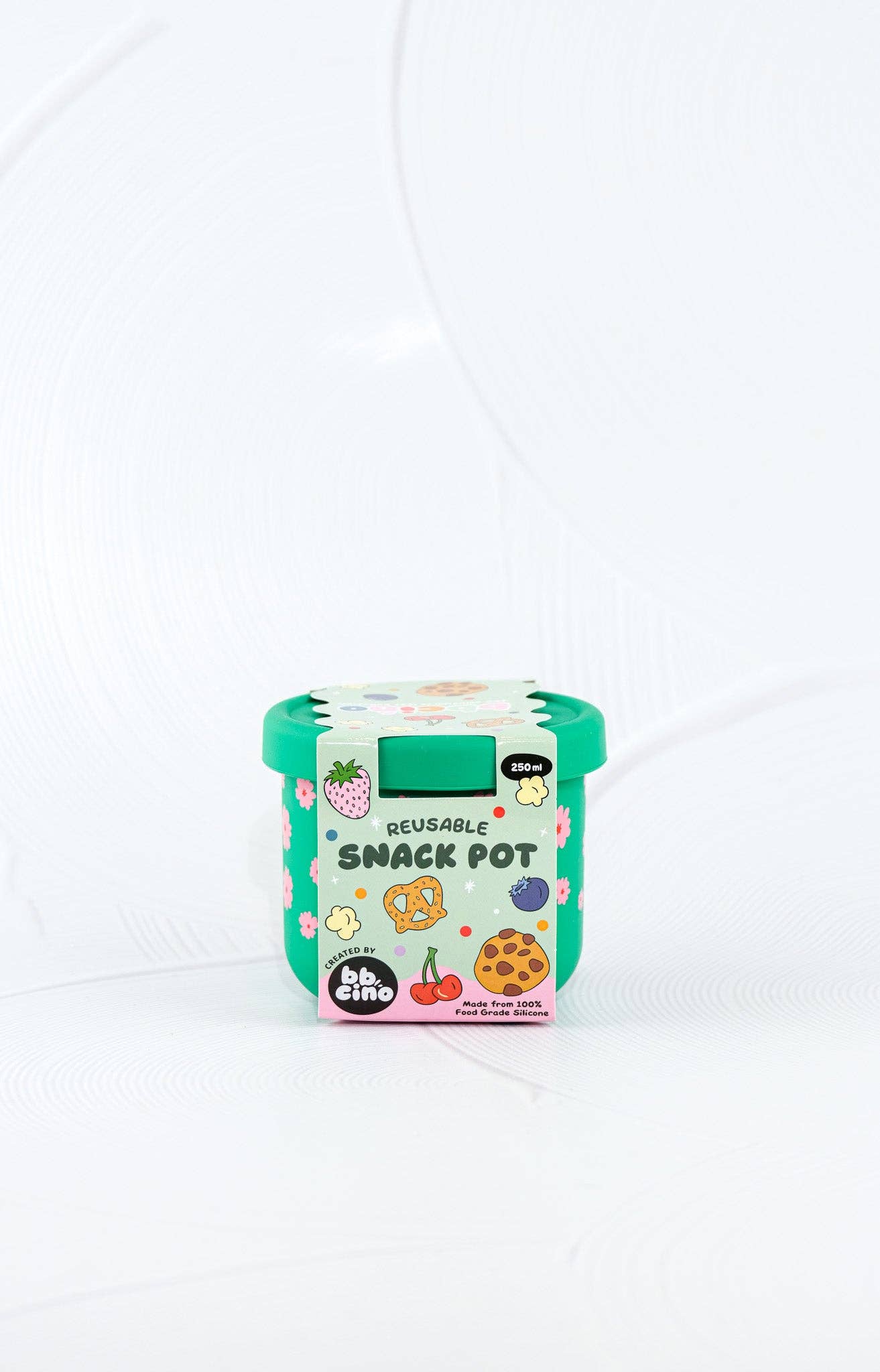 BBcino - Reusable Snack Pot 250ml Ditsy