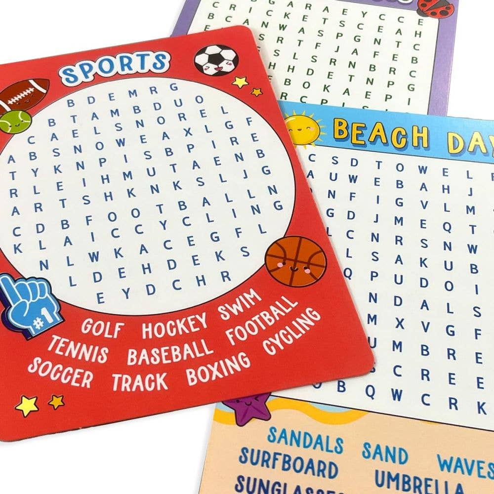 Ooly - Activity Cards Word Search