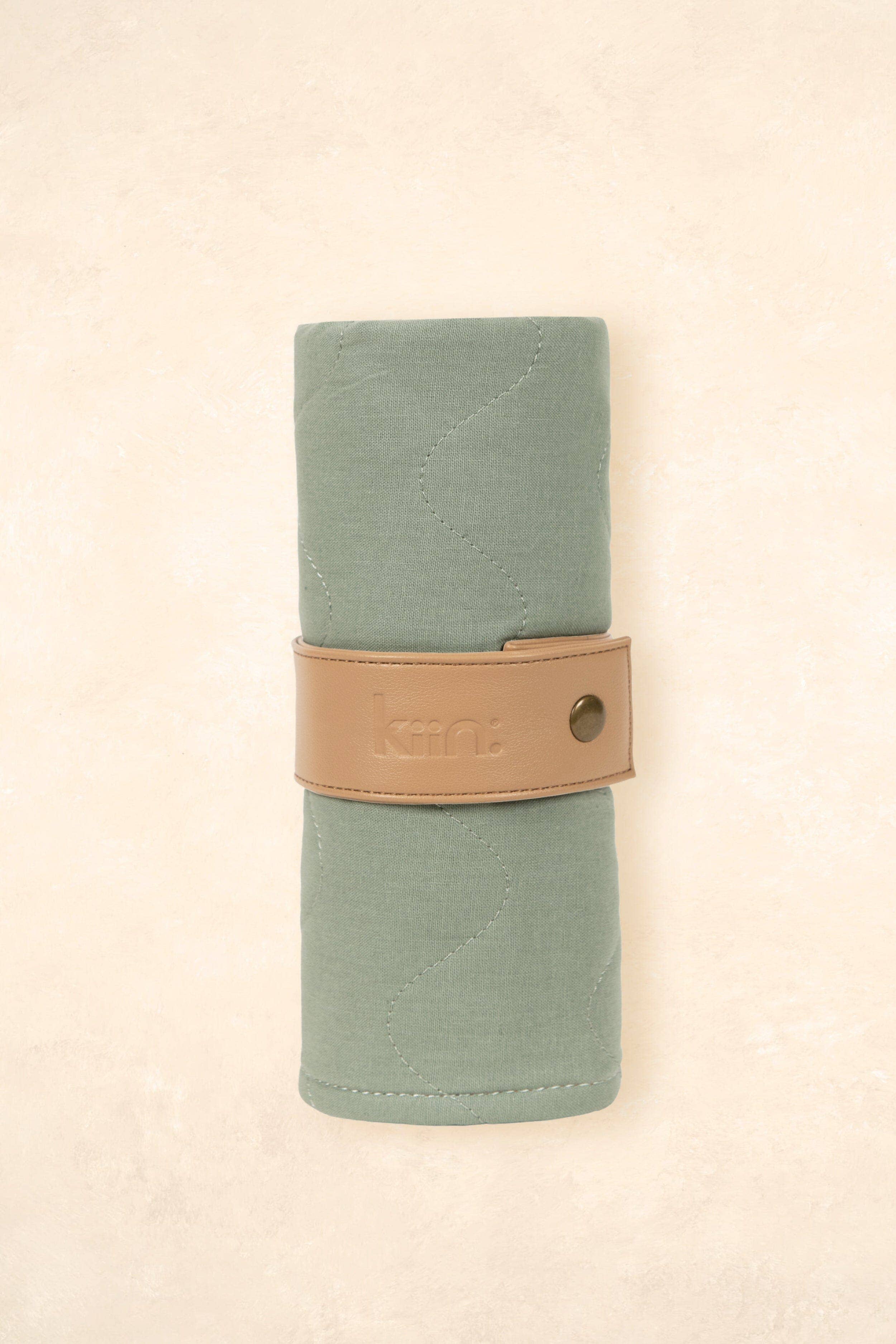 Kiin Baby - Luxe Travel Change Mat Eucalyptus