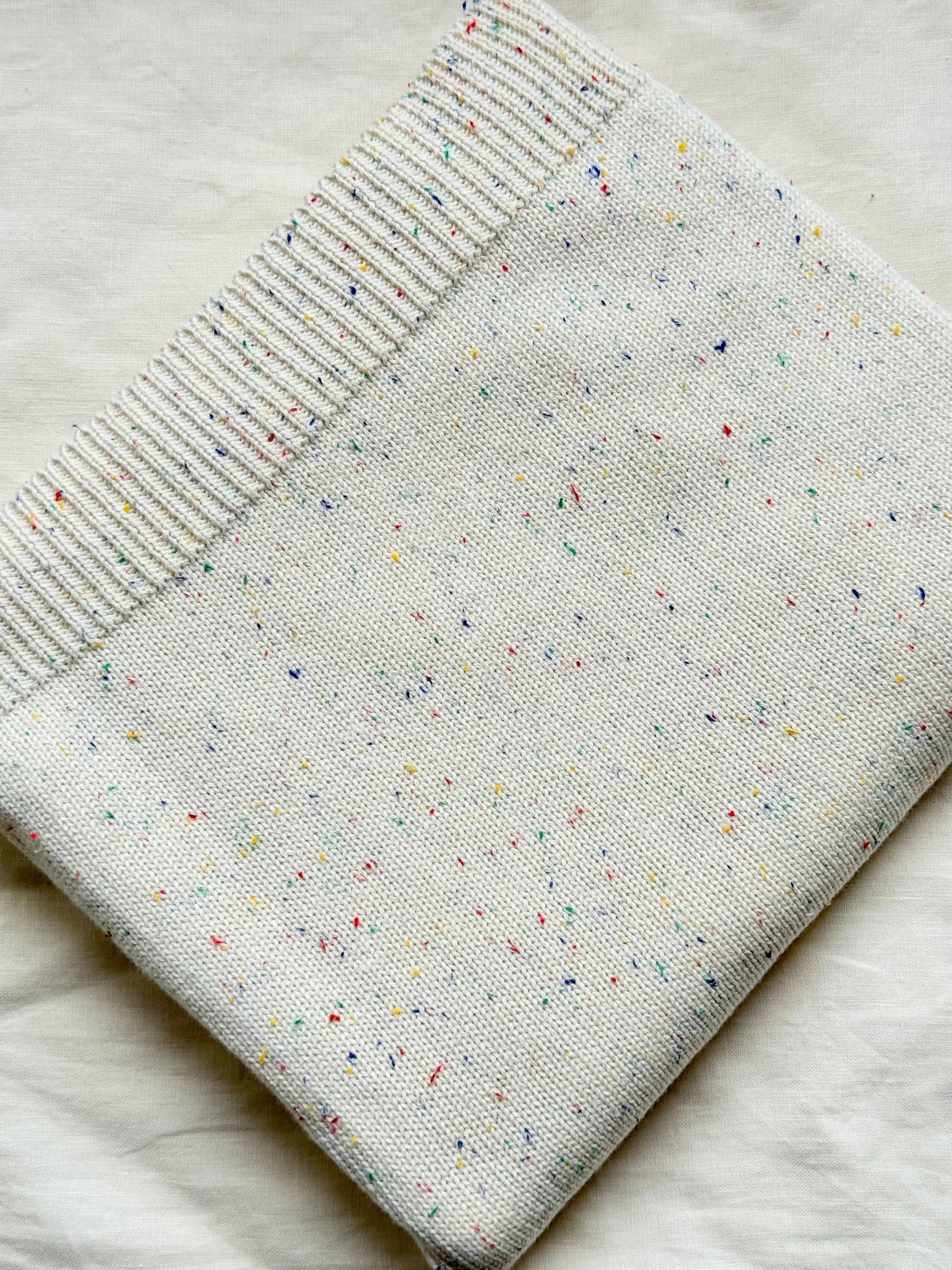 Golden Child - The Rainbow Speckled Baby Blanket