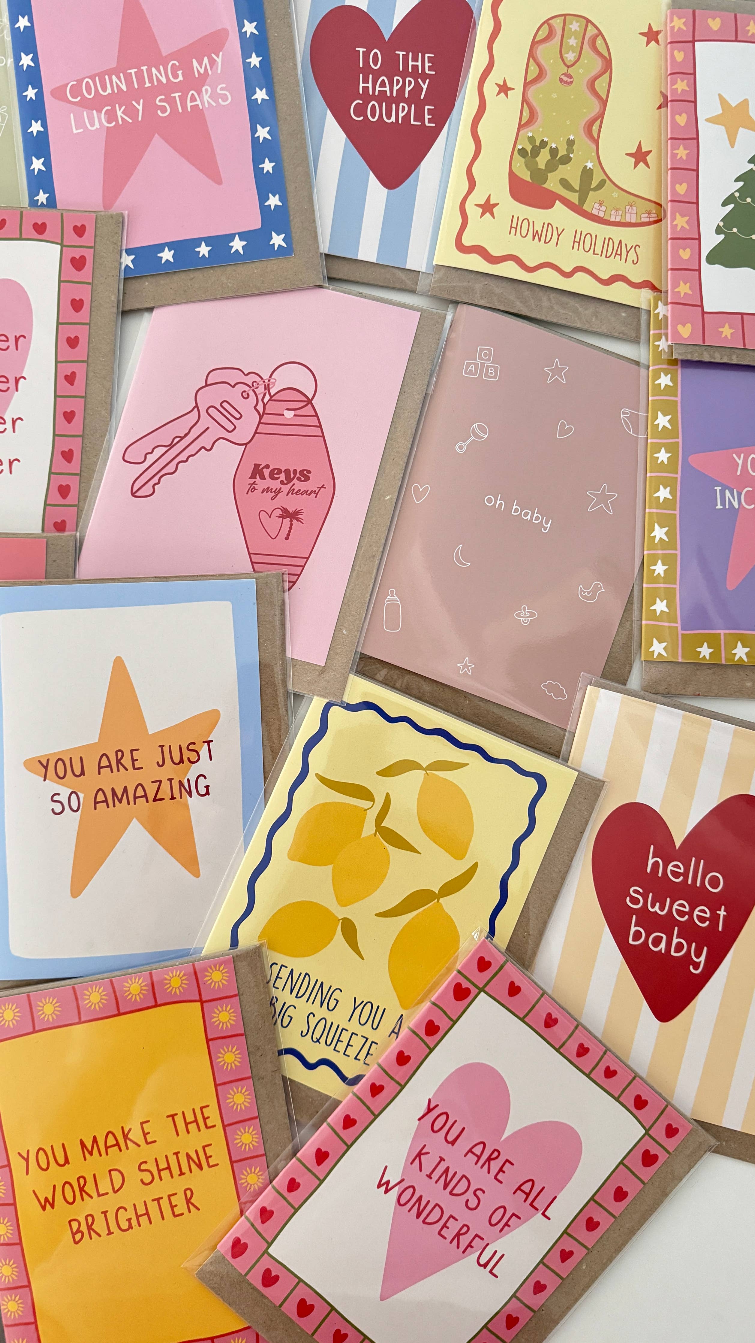 From Rosalie - Hello Sweet Baby Newborn/Baby Shower Greeting Card