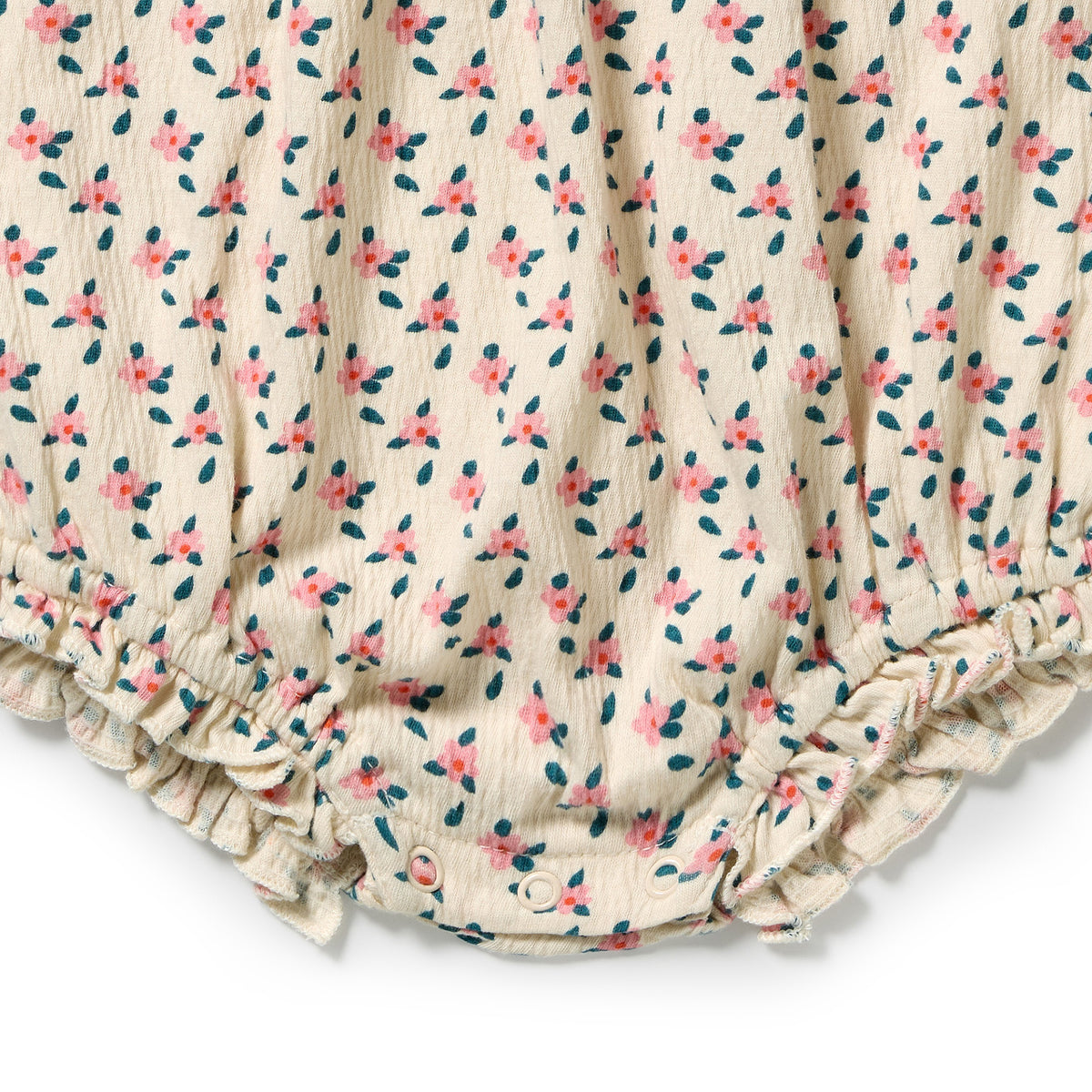 Wilson & Frenchy - Little Blossom Organic Crinkle Tie Playsuit