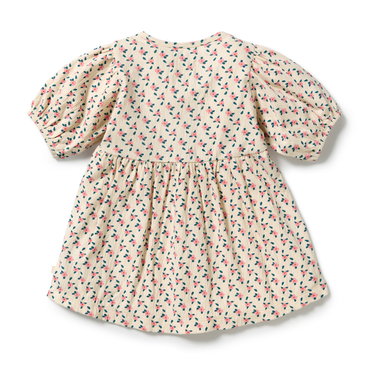 Wilson & Frenchy - Little Blossom Organic Crinkle Button Dress