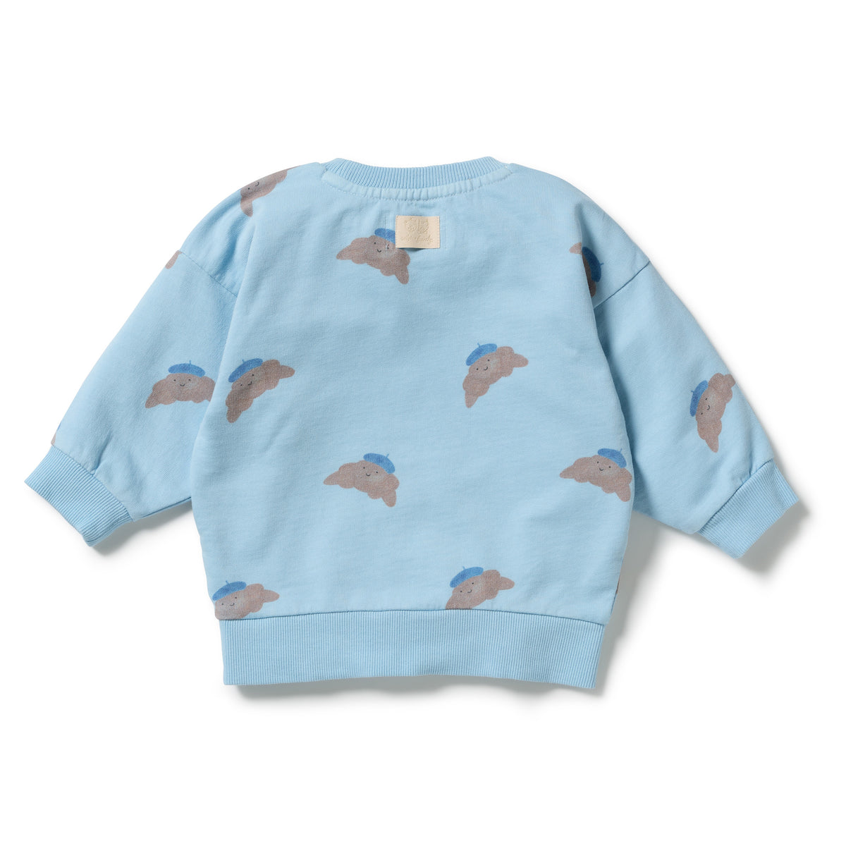 Wilson & Frenchy - Little Croissant Organic Garment Dyed Sweat