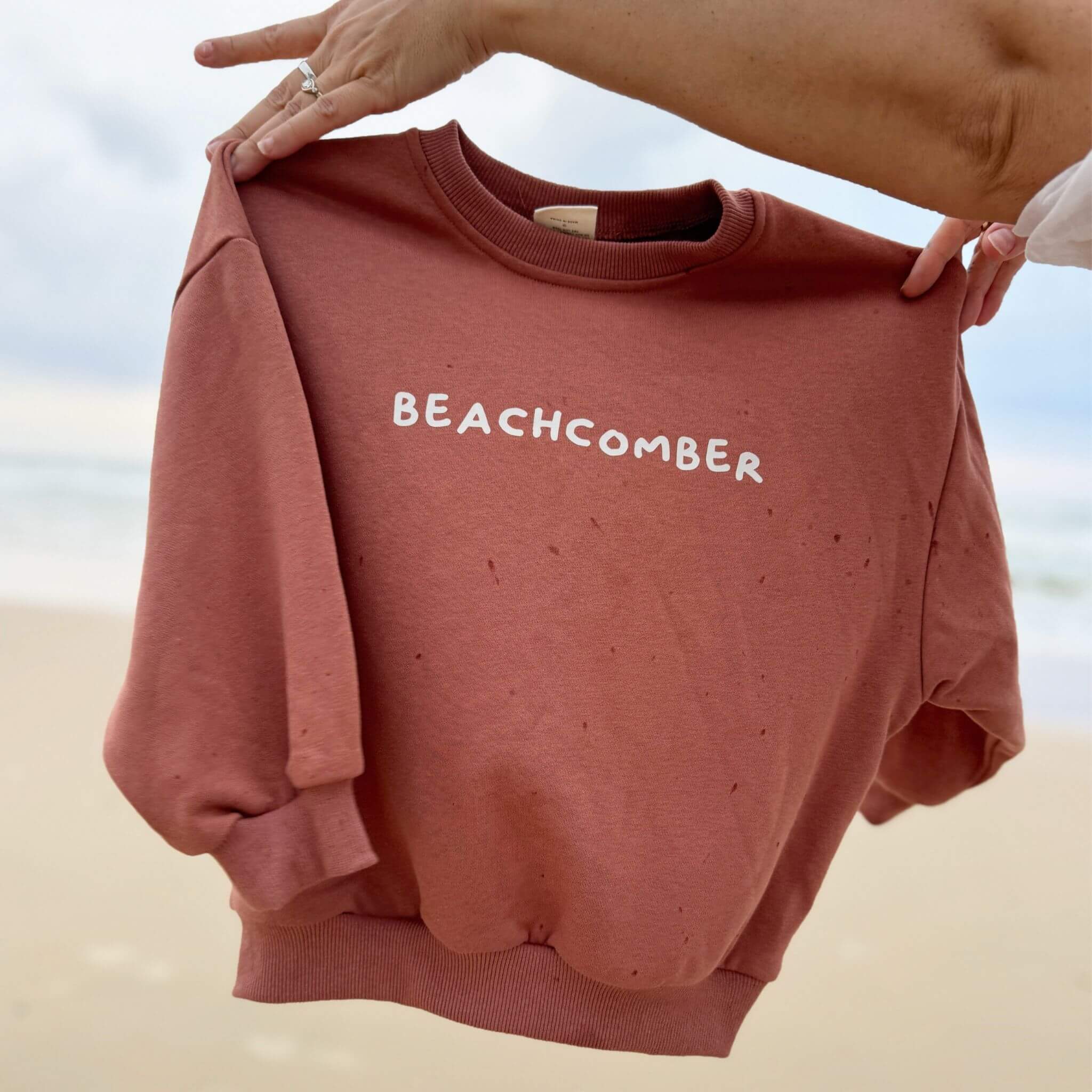 Bam Loves Boo - Beachcomber Jumper Clay