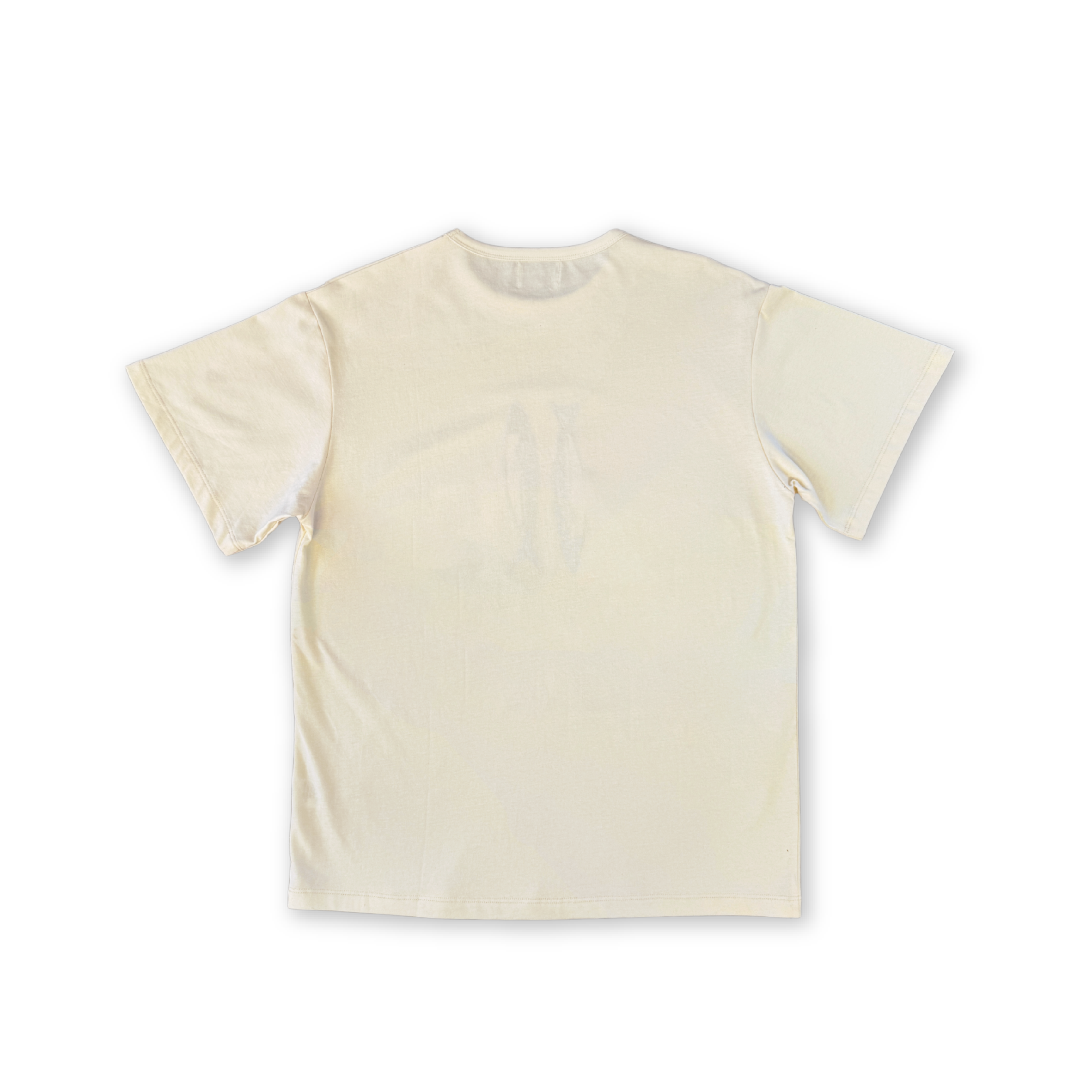 Grown - Ladies Organic Sardine Embroidered Tee Milk