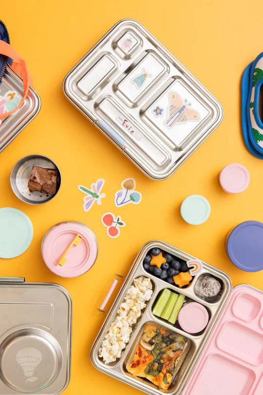 Nudie Rudie - Reusable Lunch Box Stickers Fairy Garden Magic