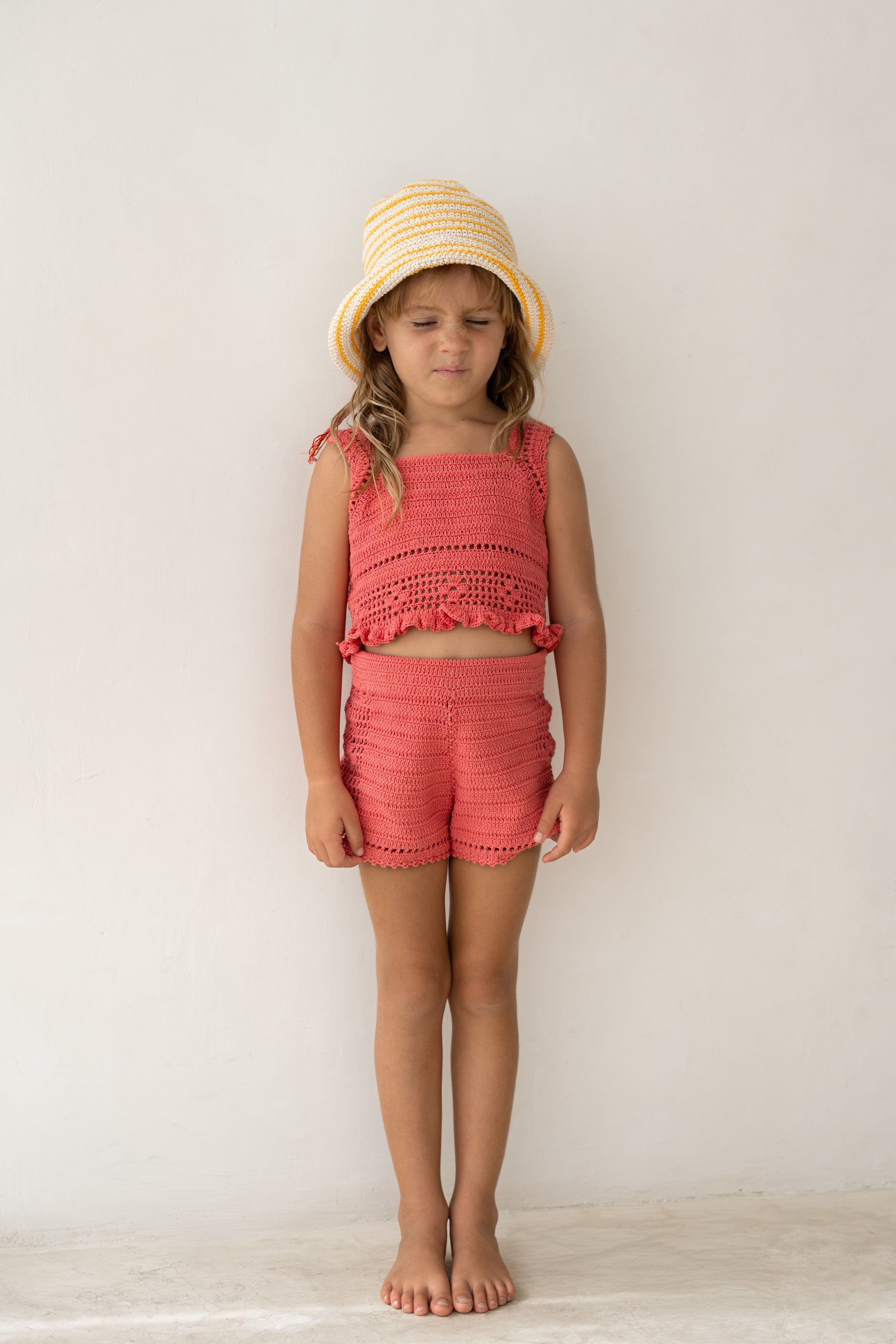 Illoura the Label - Crochet Top Hibiscus