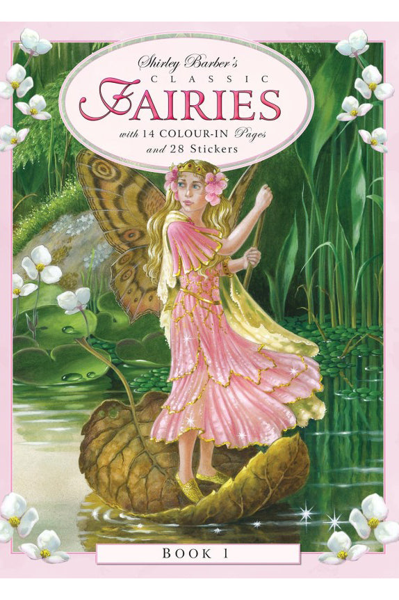 Shirley Barber - Fairies Colour-in and Stickers Book 1
