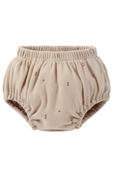 Front view of waffle bloomers in diamond print