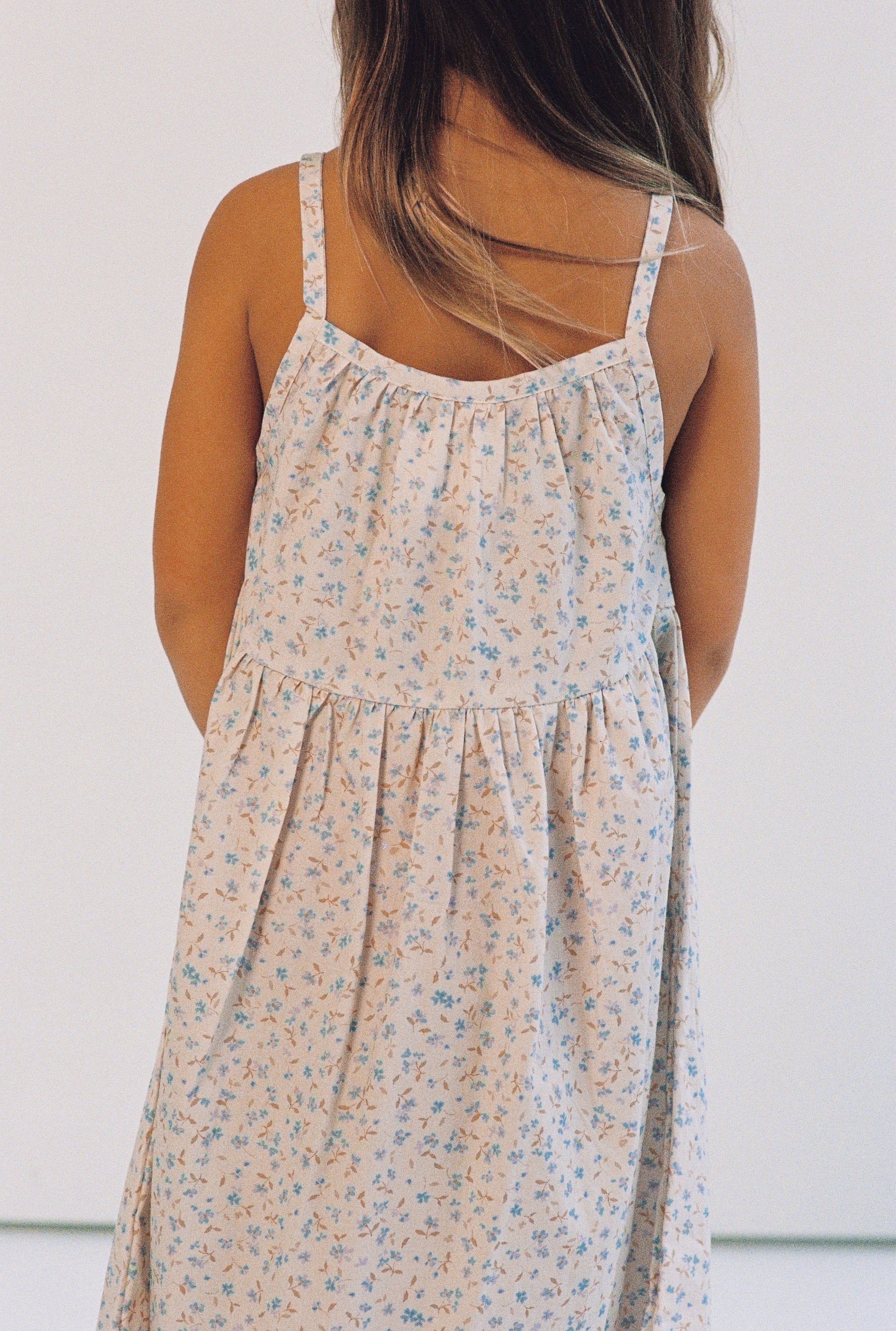 Illoura the Label - Darcy Dress Indigo Bloom