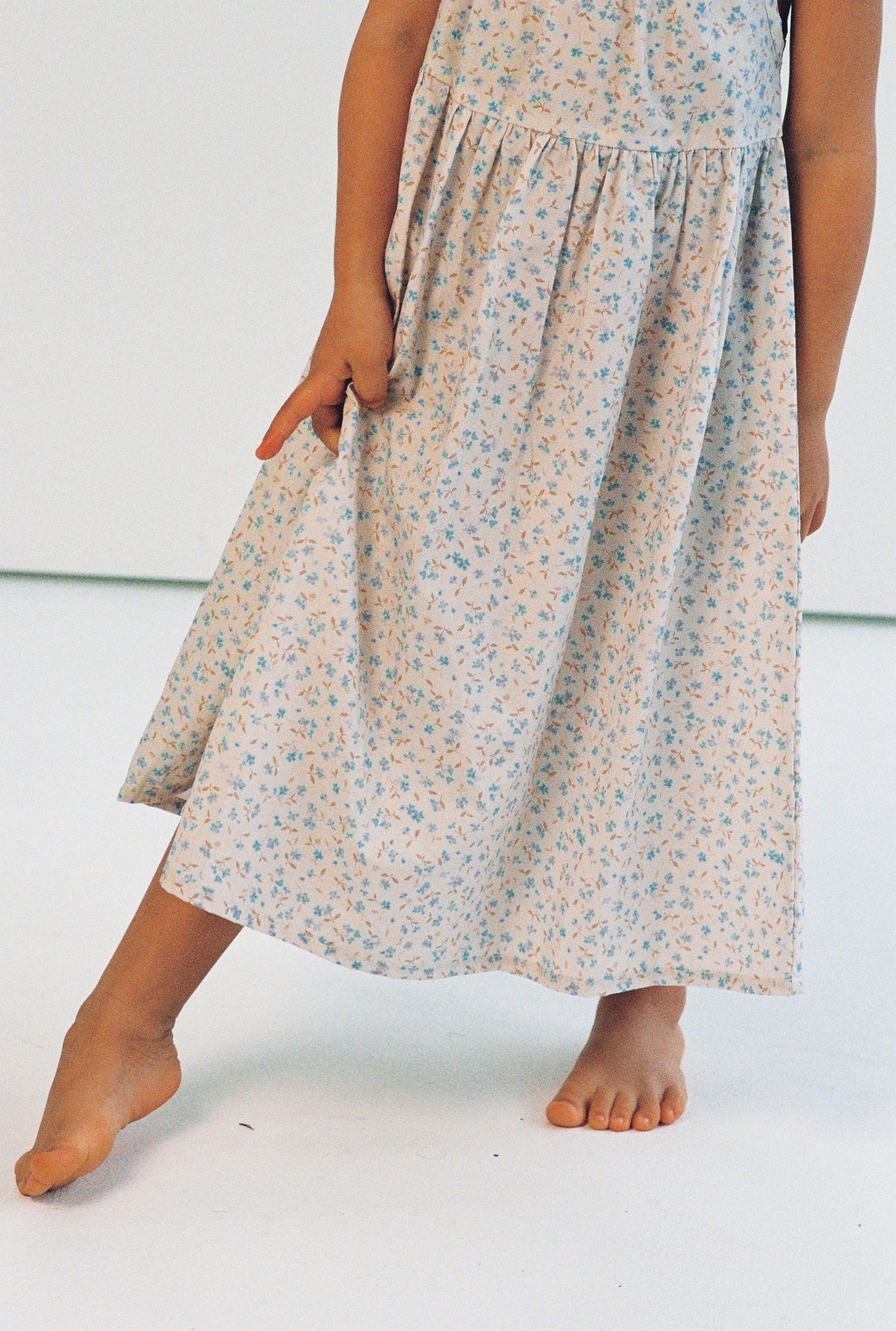Illoura the Label - Darcy Dress Indigo Bloom