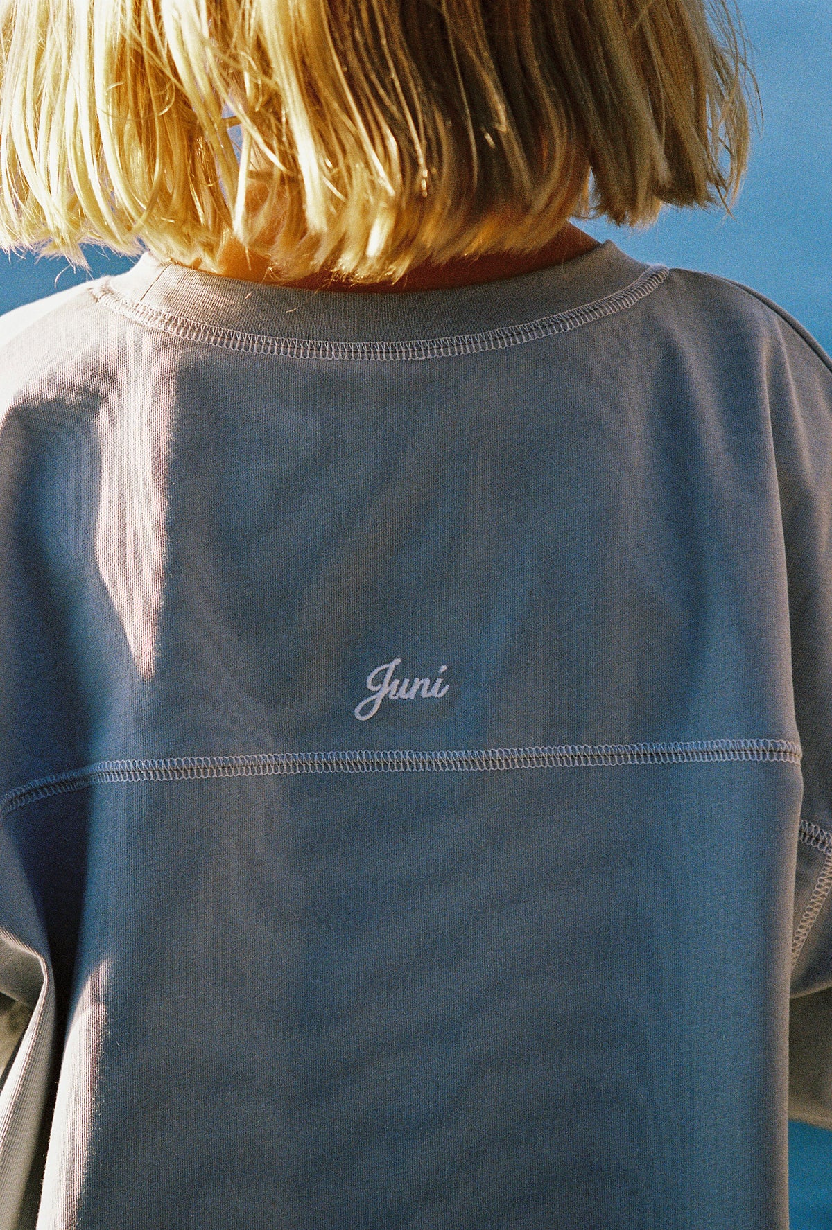 Juni JNR Theo Tee Blue