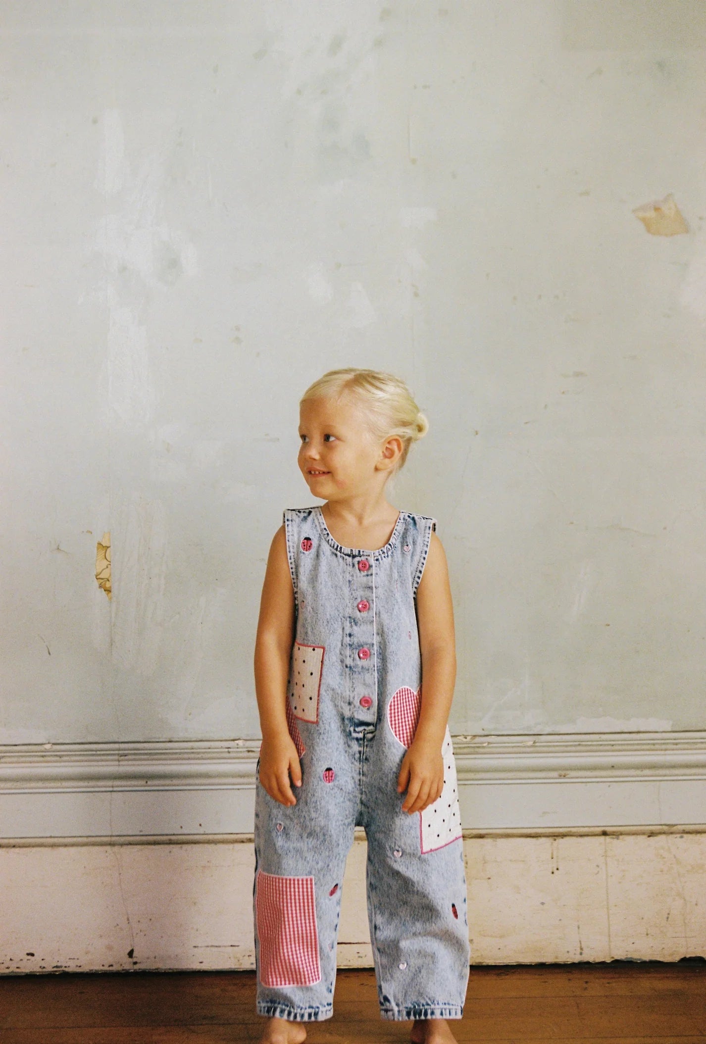 JUNI JNR - Charlie Overalls Lovebug