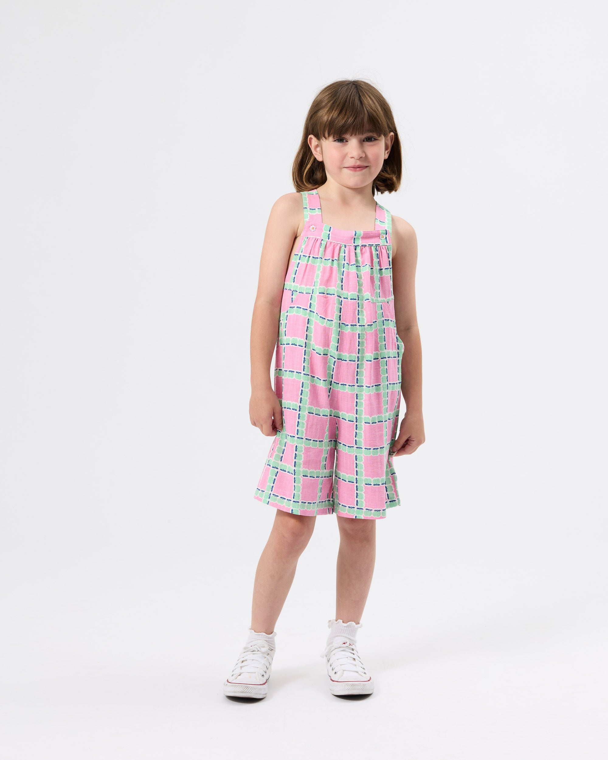 Goldie + Ace - Apple Check Jumpsuit