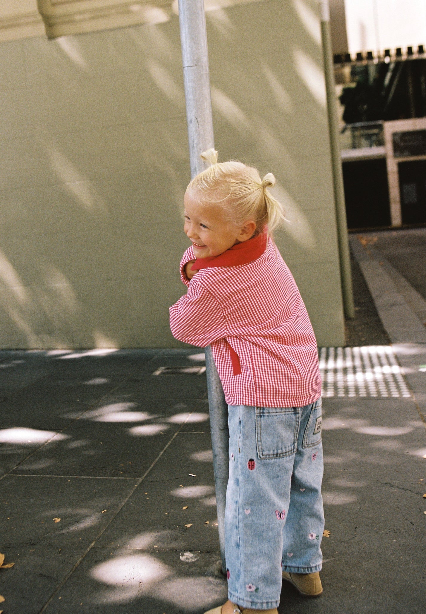 JUNI JNR - Blair Jean Garden Embroidery