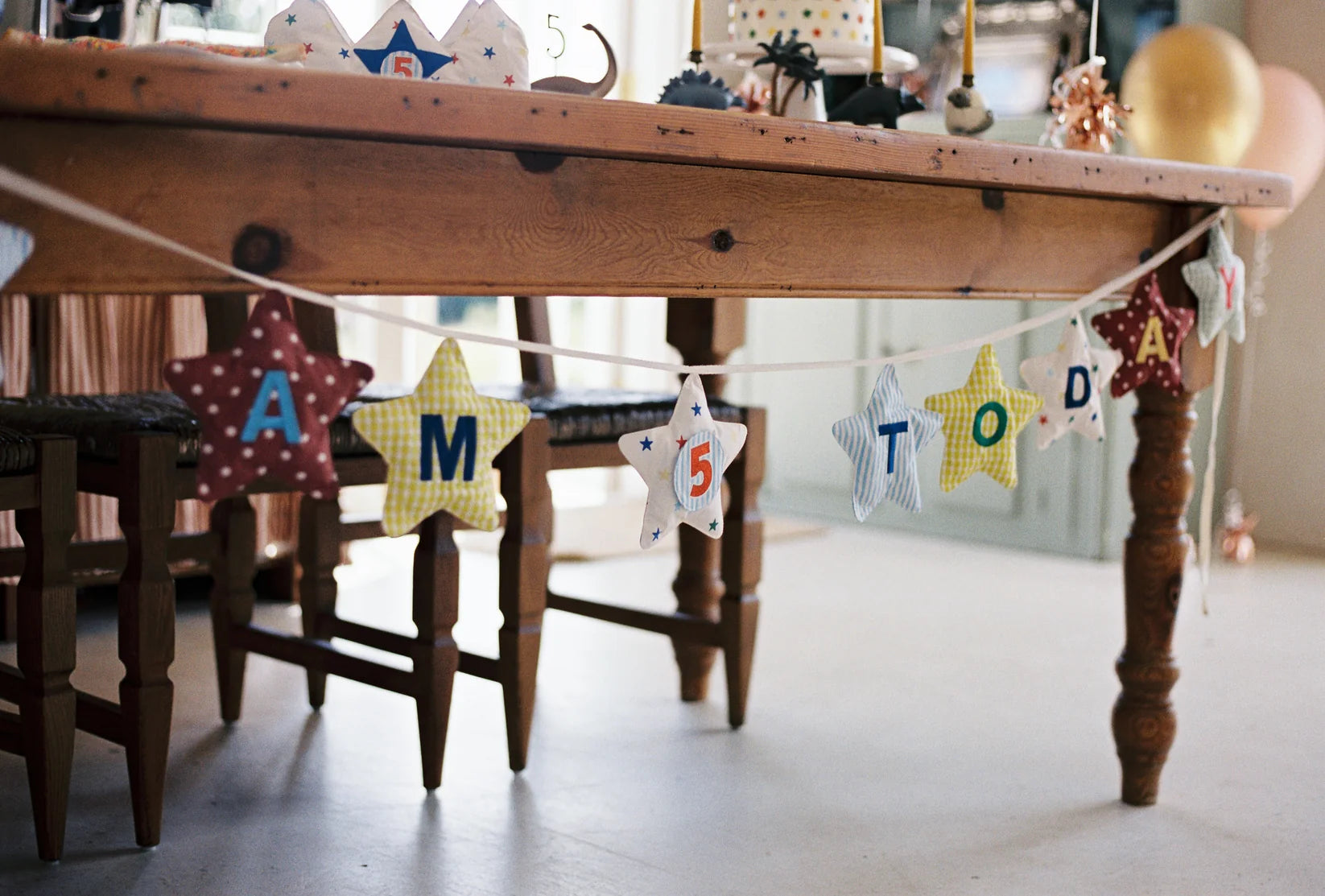 The Wholesome Store - Birthday Banner Stars