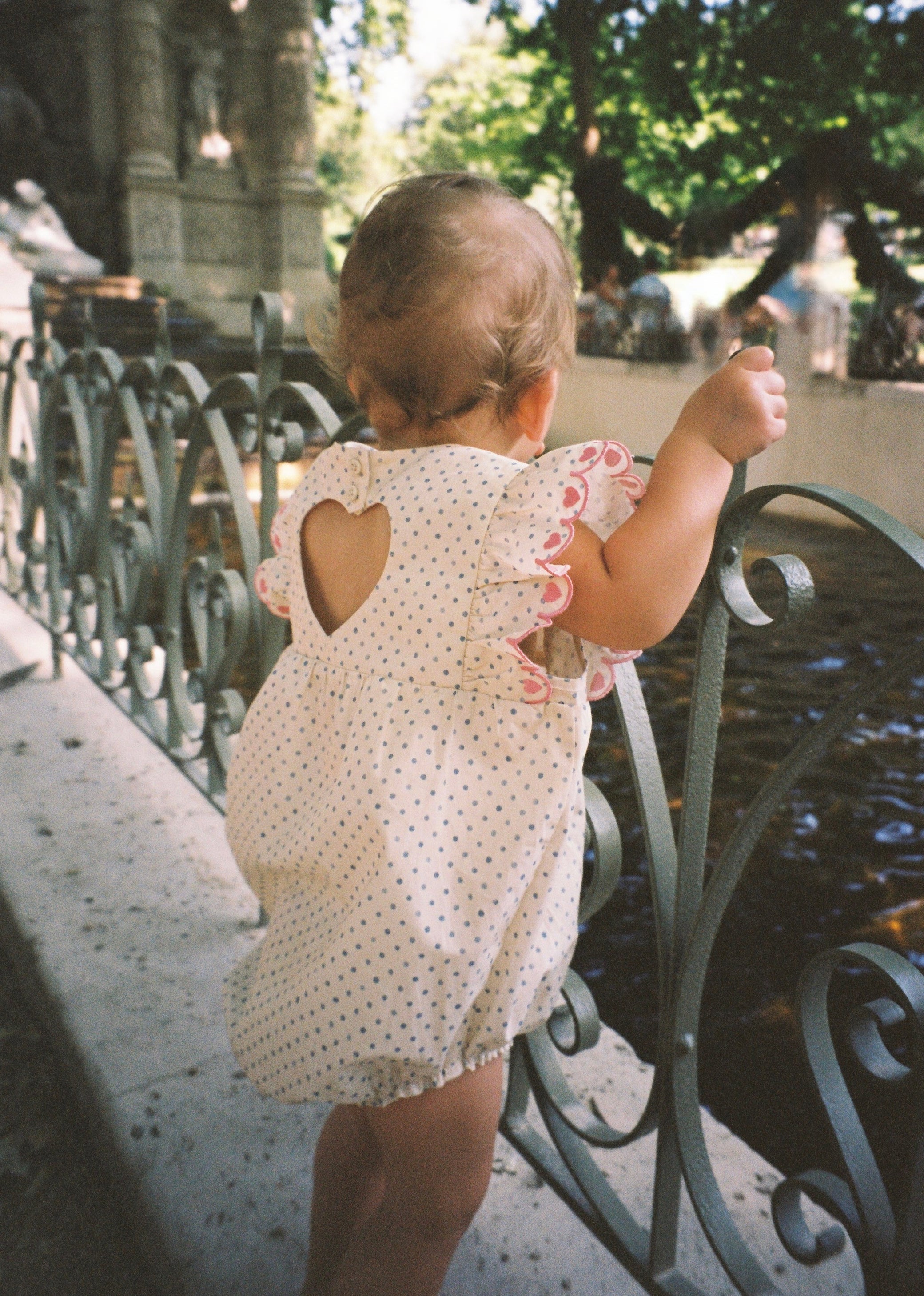 JUNI JNR - Alba Romper Polka Dot