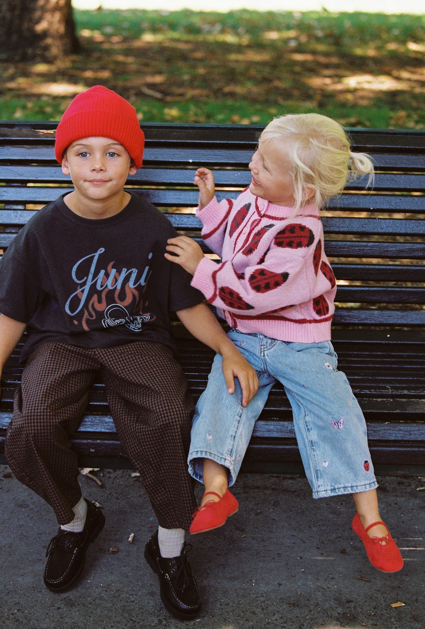 JUNI JNR - Hearts On Fire Tee