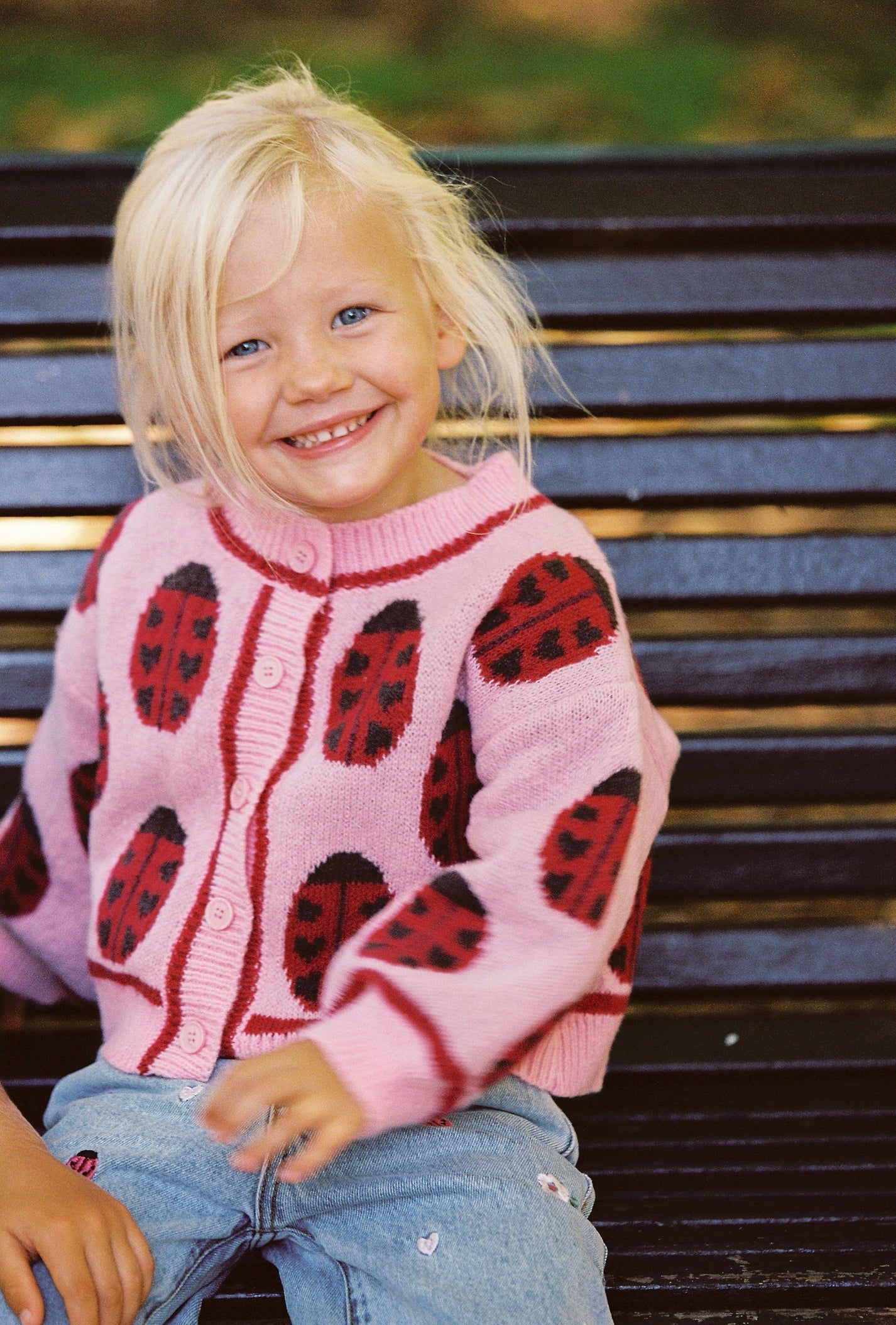 JUNI JNR - Love Bug Cardigan