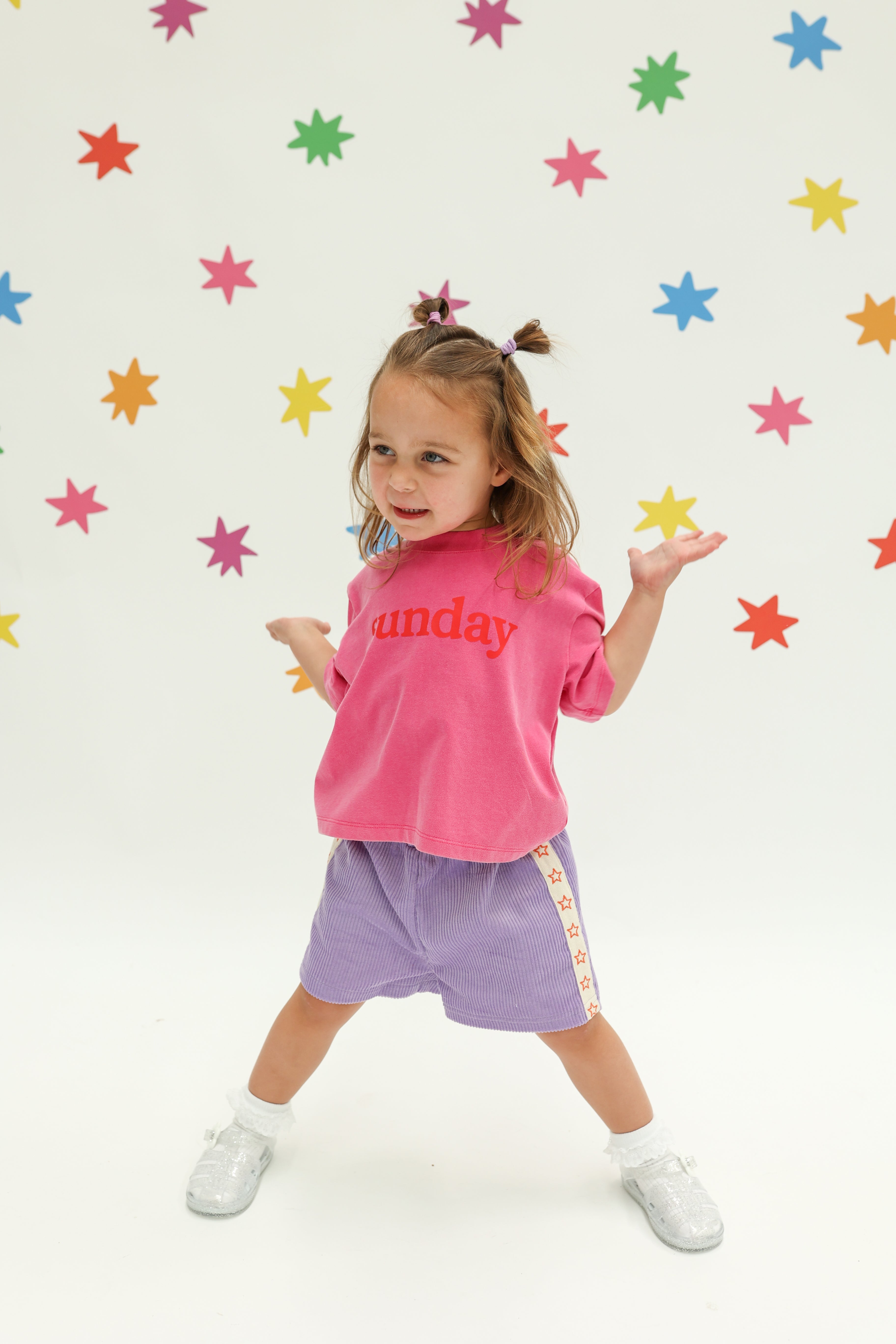Sunday Siblings - Playtime Shorts Purple