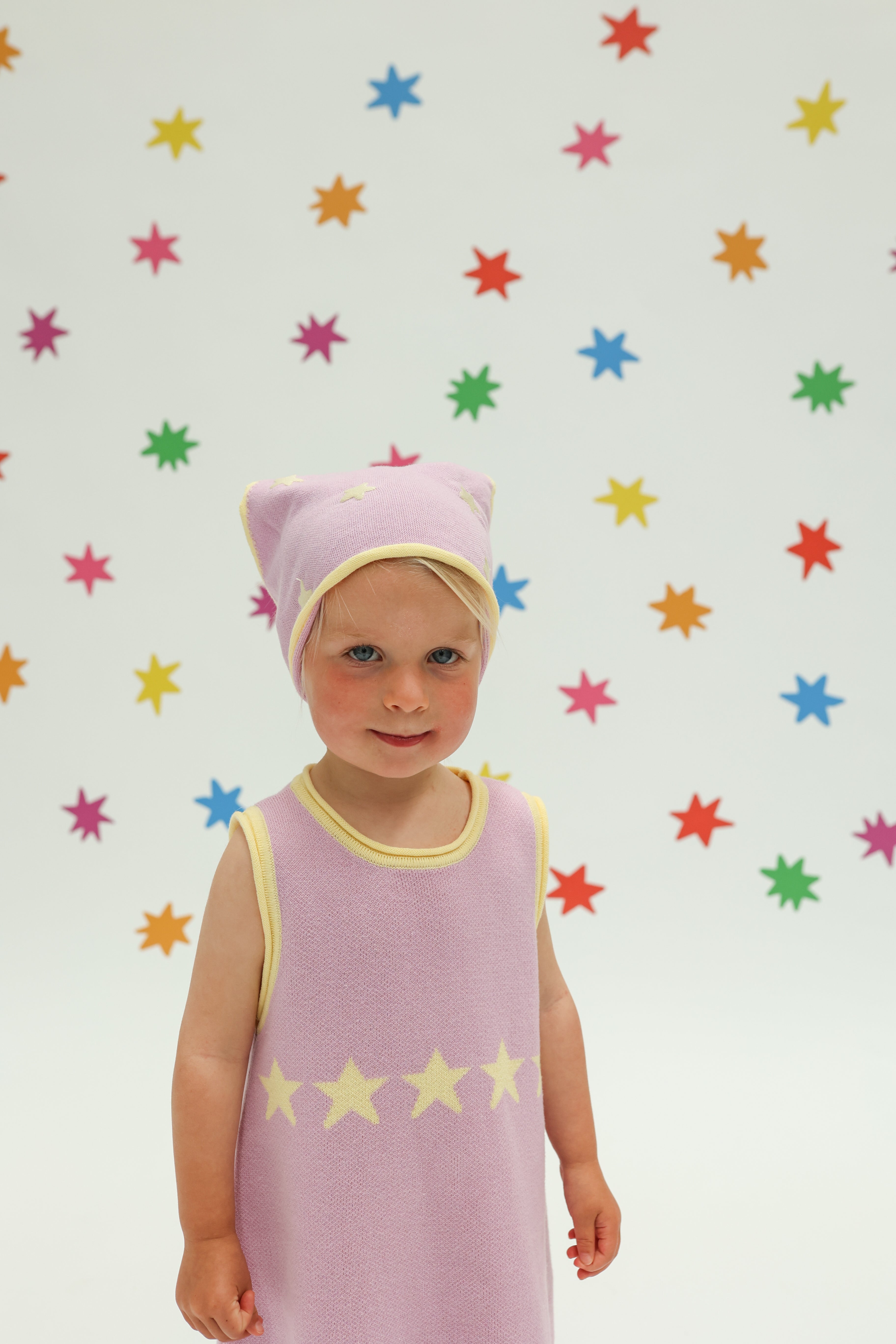 Sunday Siblings - Stars Align Bandana Purple & Yellow