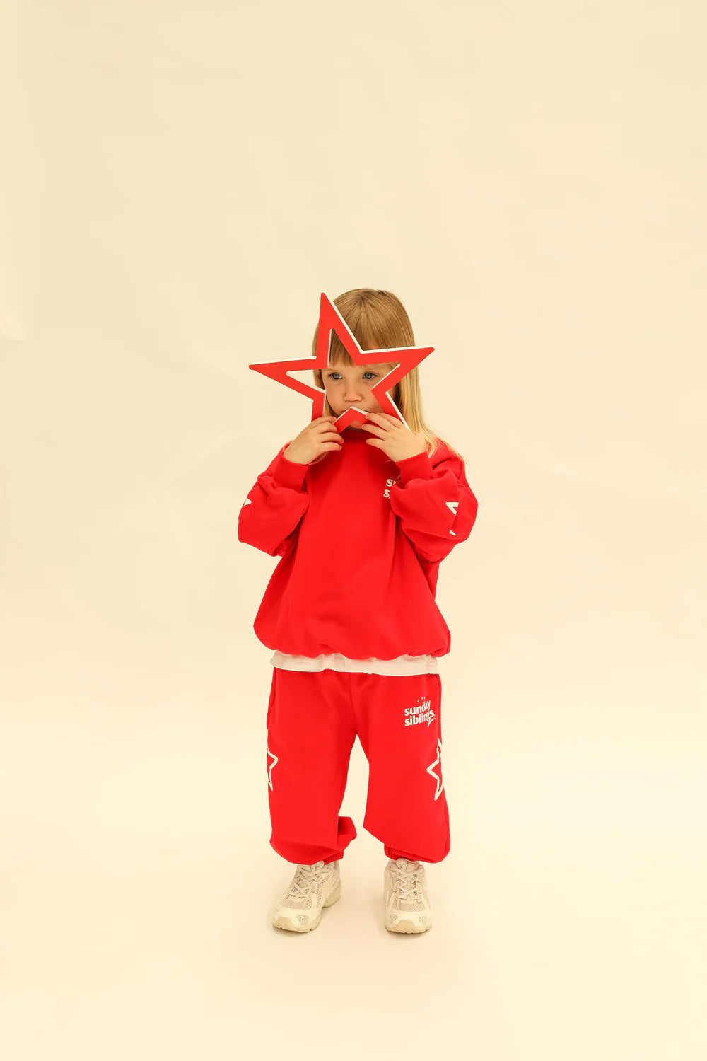 Sunday Siblings - Siblings Set Red Trackpants