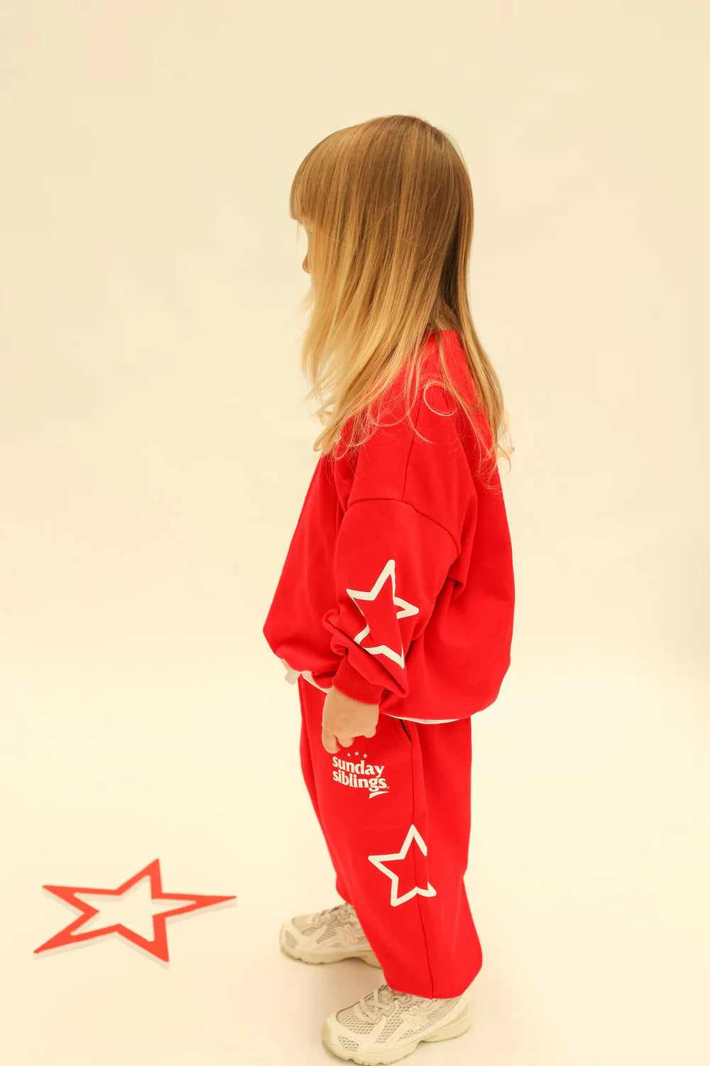 Sunday Siblings - Siblings Set Red Trackpants