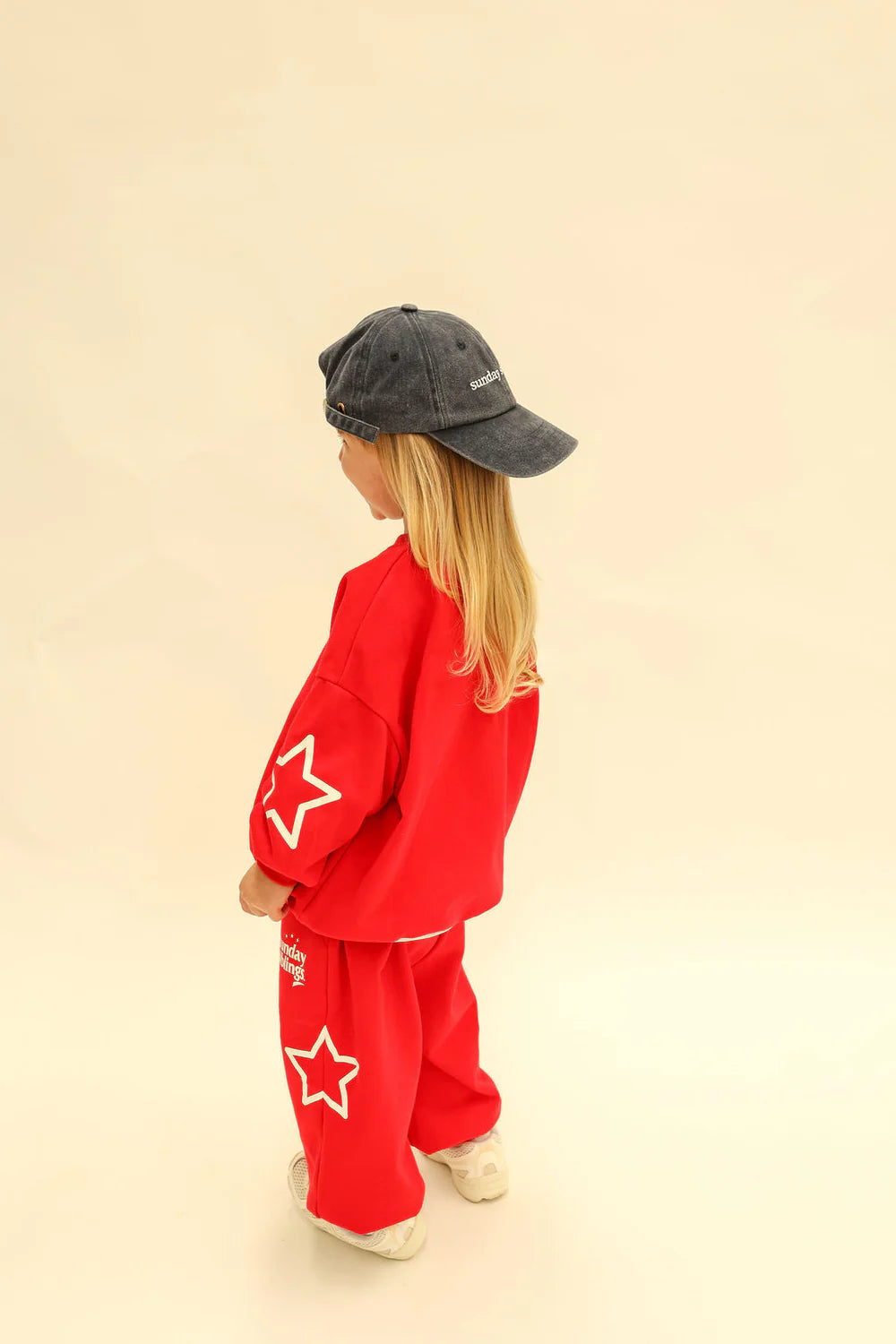 Sunday Siblings - PRE-ORDER Siblings Set Red Trackpants
