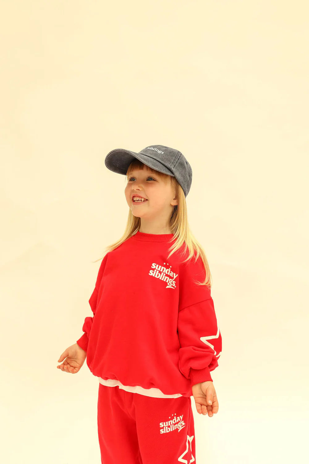 Sunday Siblings - Siblings Set Red Sweater