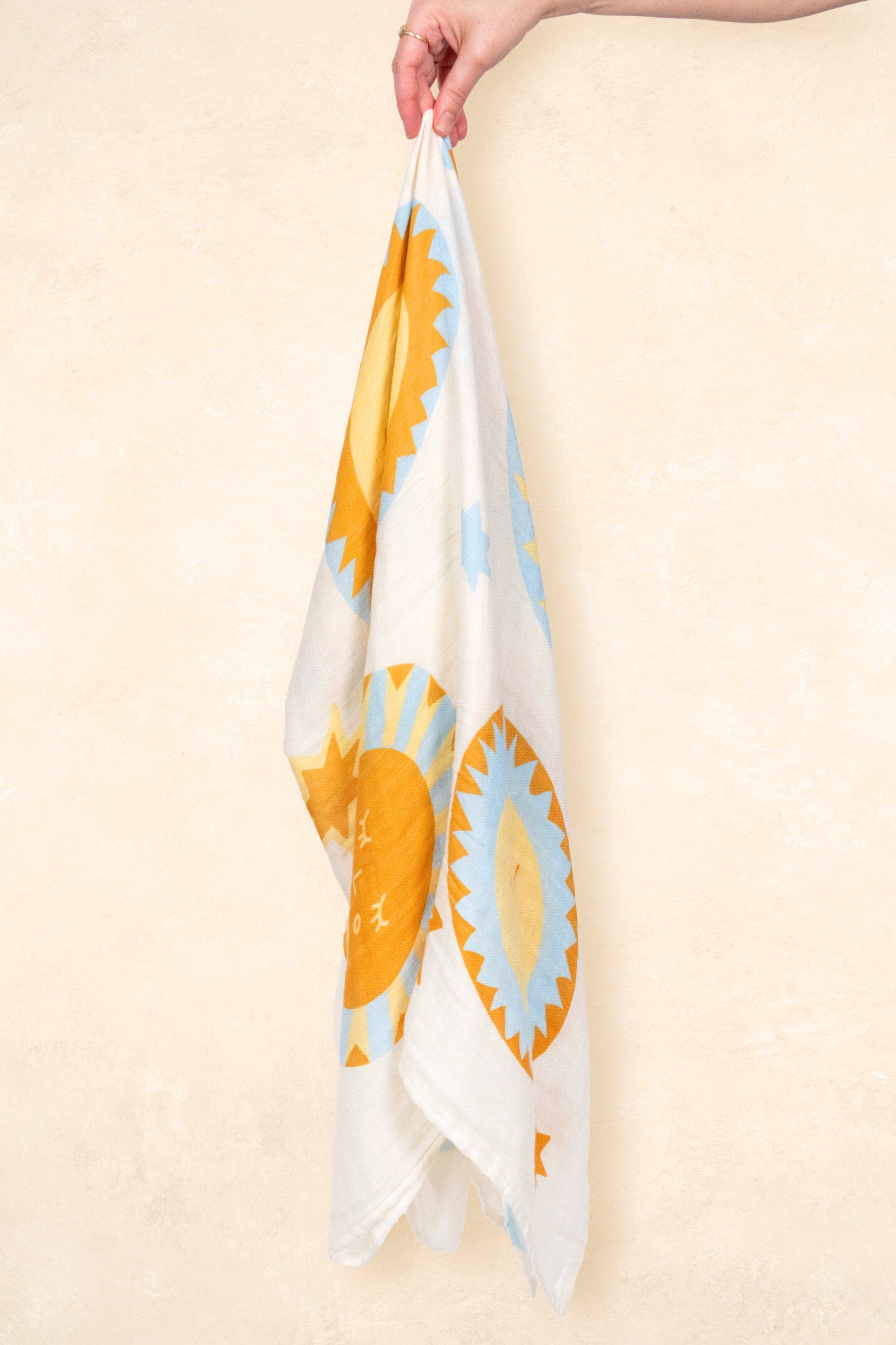 Kiin Baby - Organic Muslin Swaddle - Sunny Day (Limited Edition)