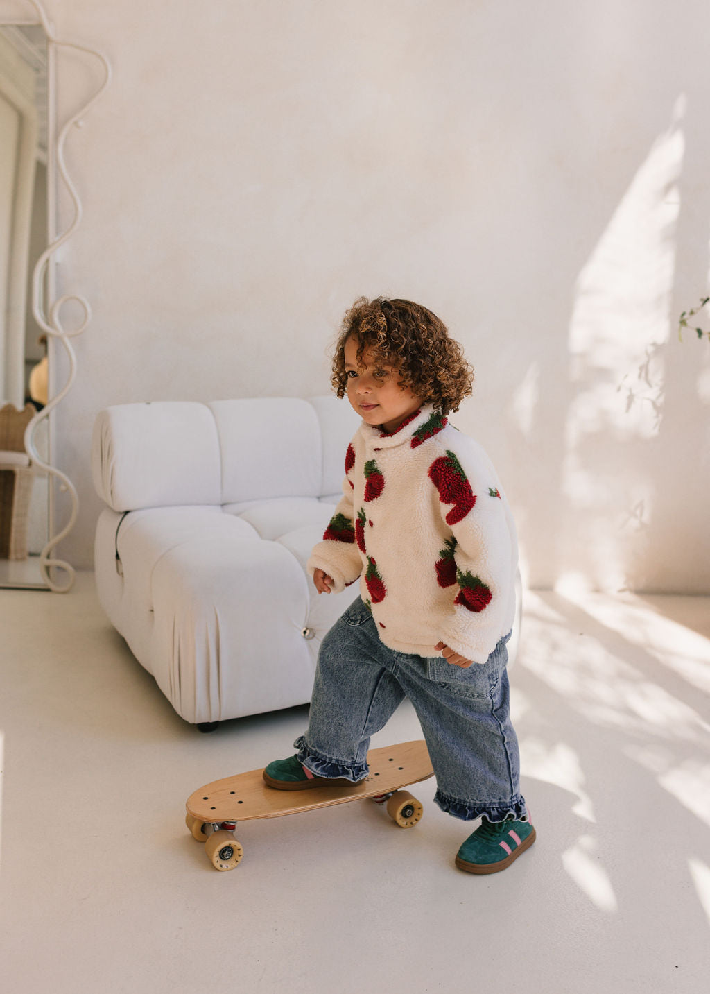 Walnut Melbourne - Luca Sneaker Green