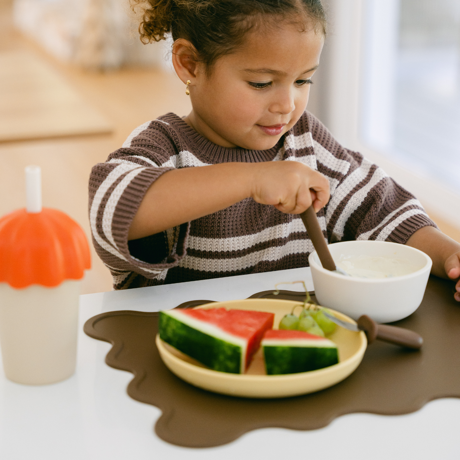 Rommer - Wiggly Placemat Mocha