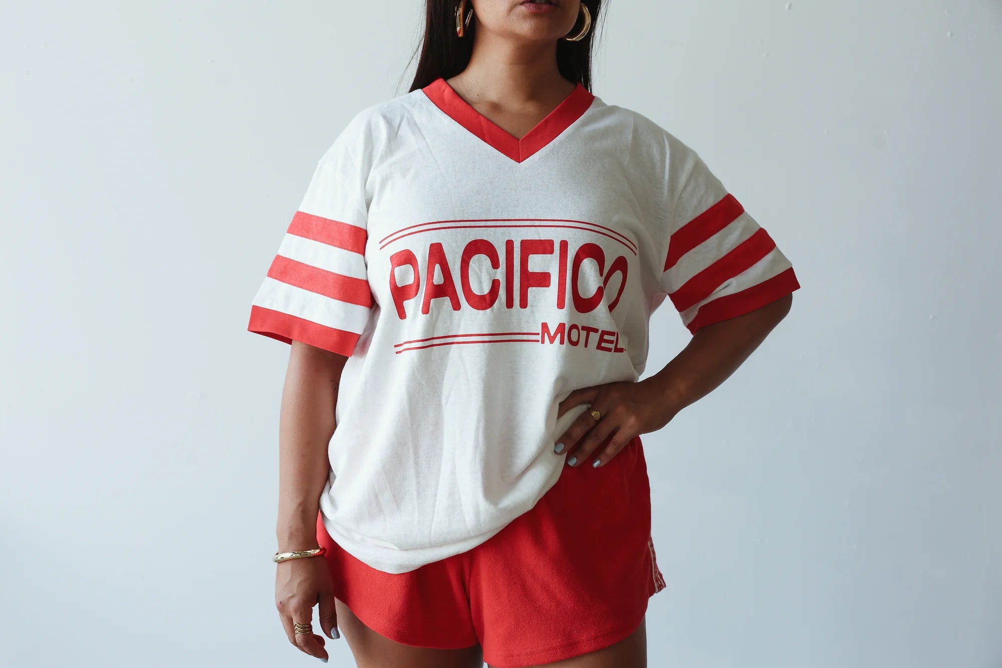 PRE-ORDER By Billie - Vintage Hemp/Cotton Tee Pacifico