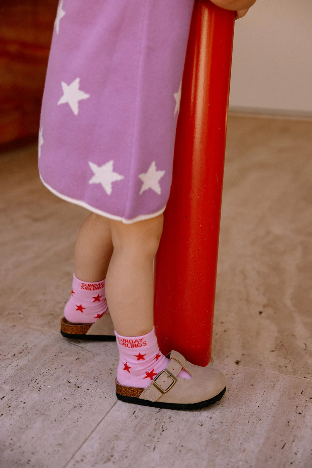 Sunday Essential Socks Pink