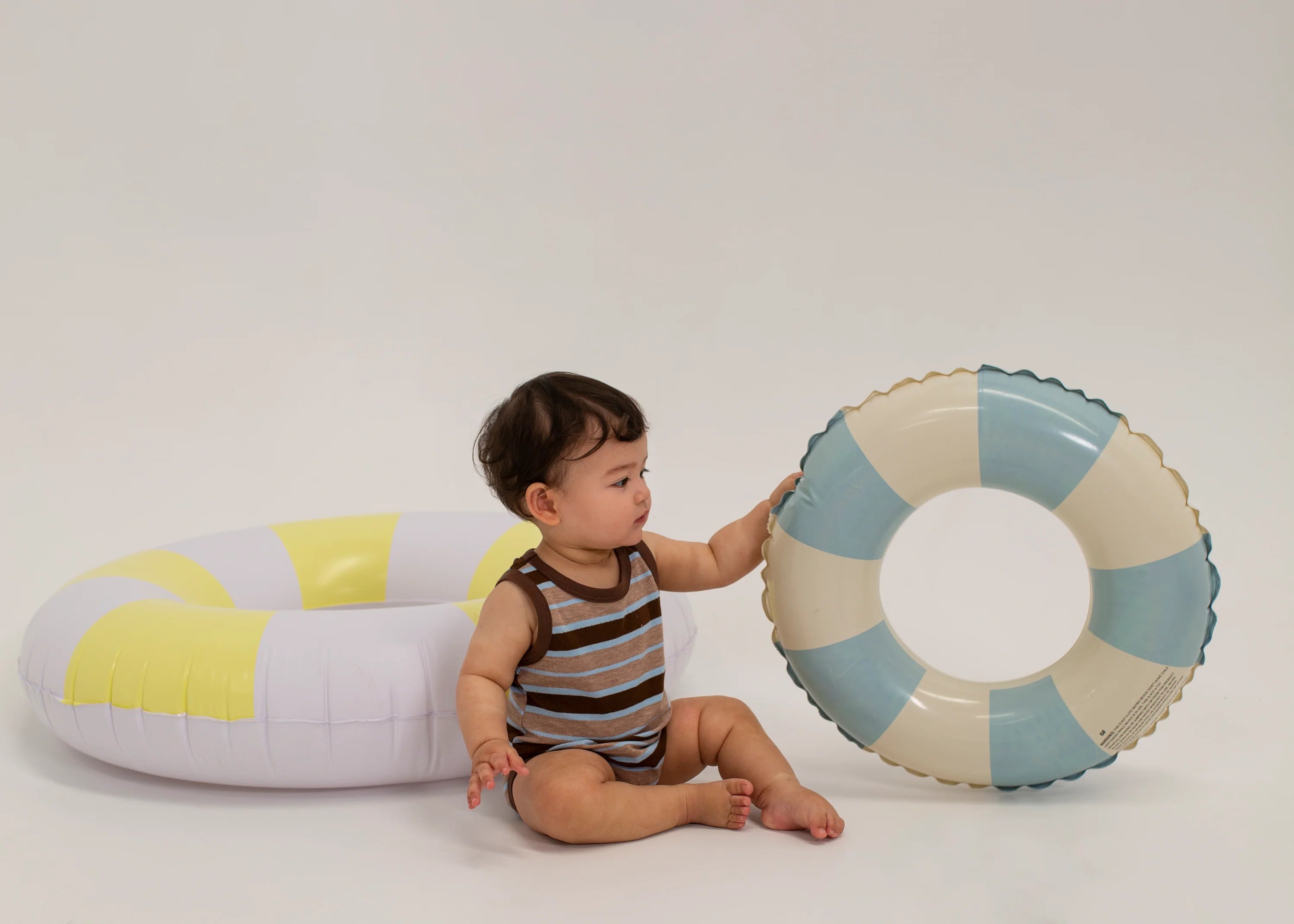 Tiny Trove - Luca Rib Pointelle Bodysuit Stripe