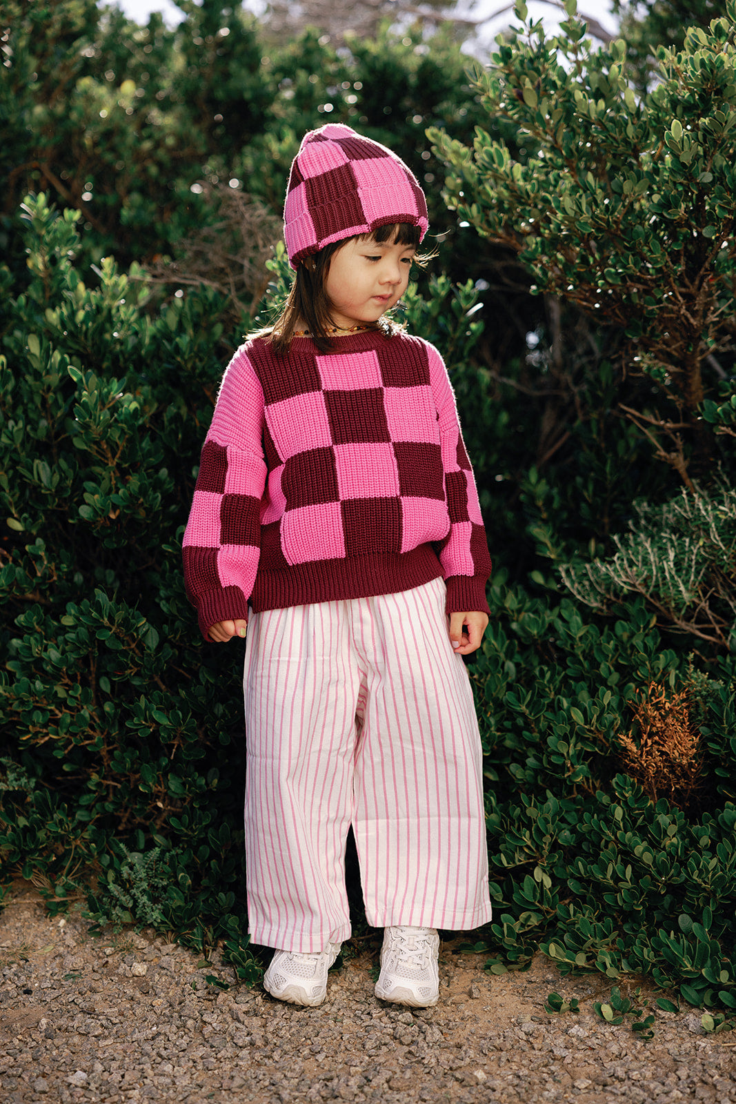PRE-ORDER Sunday Siblings - Sunday Knit Bright Pink