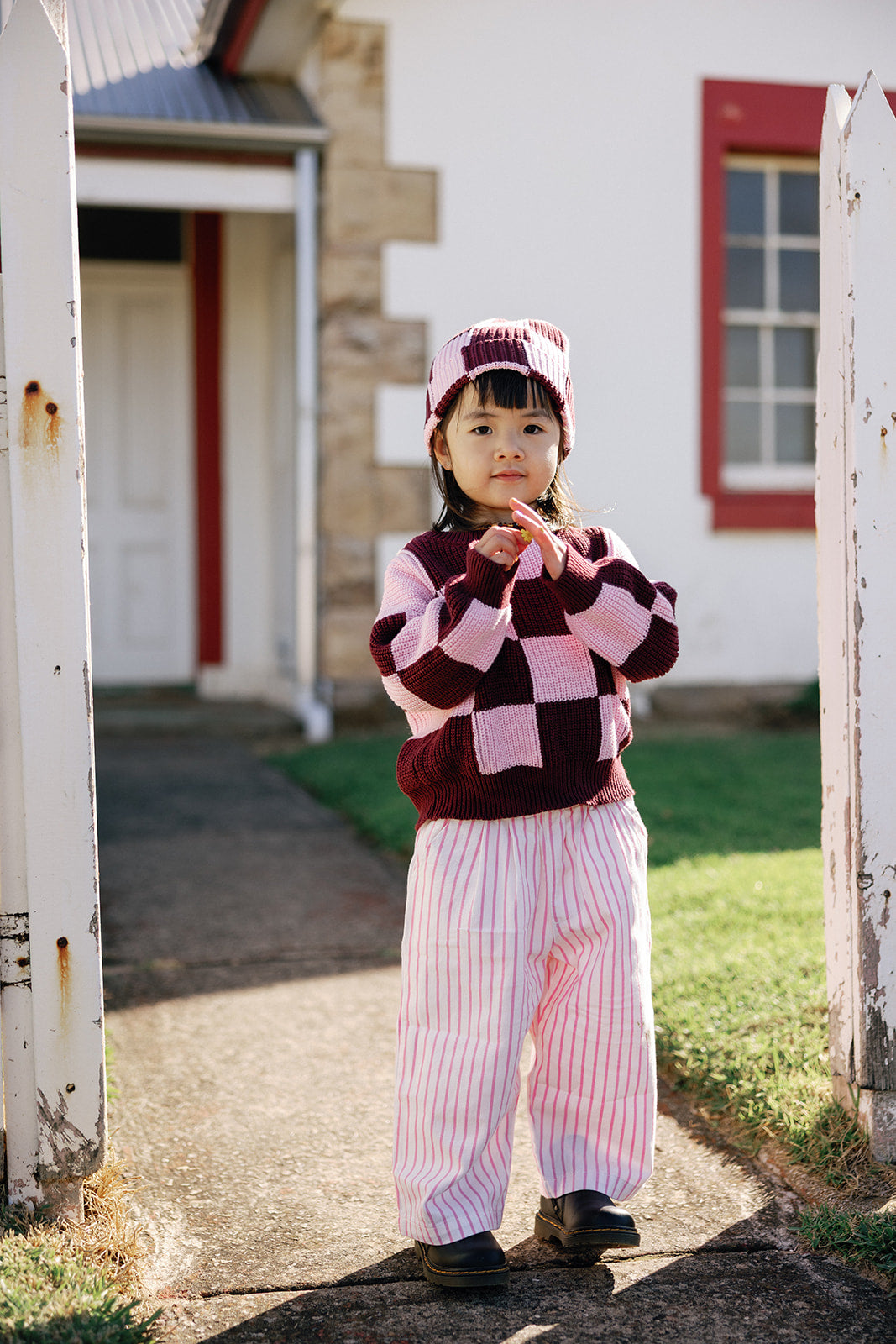 PRE-ORDER Sunday Siblings - Ninch Pants Pink