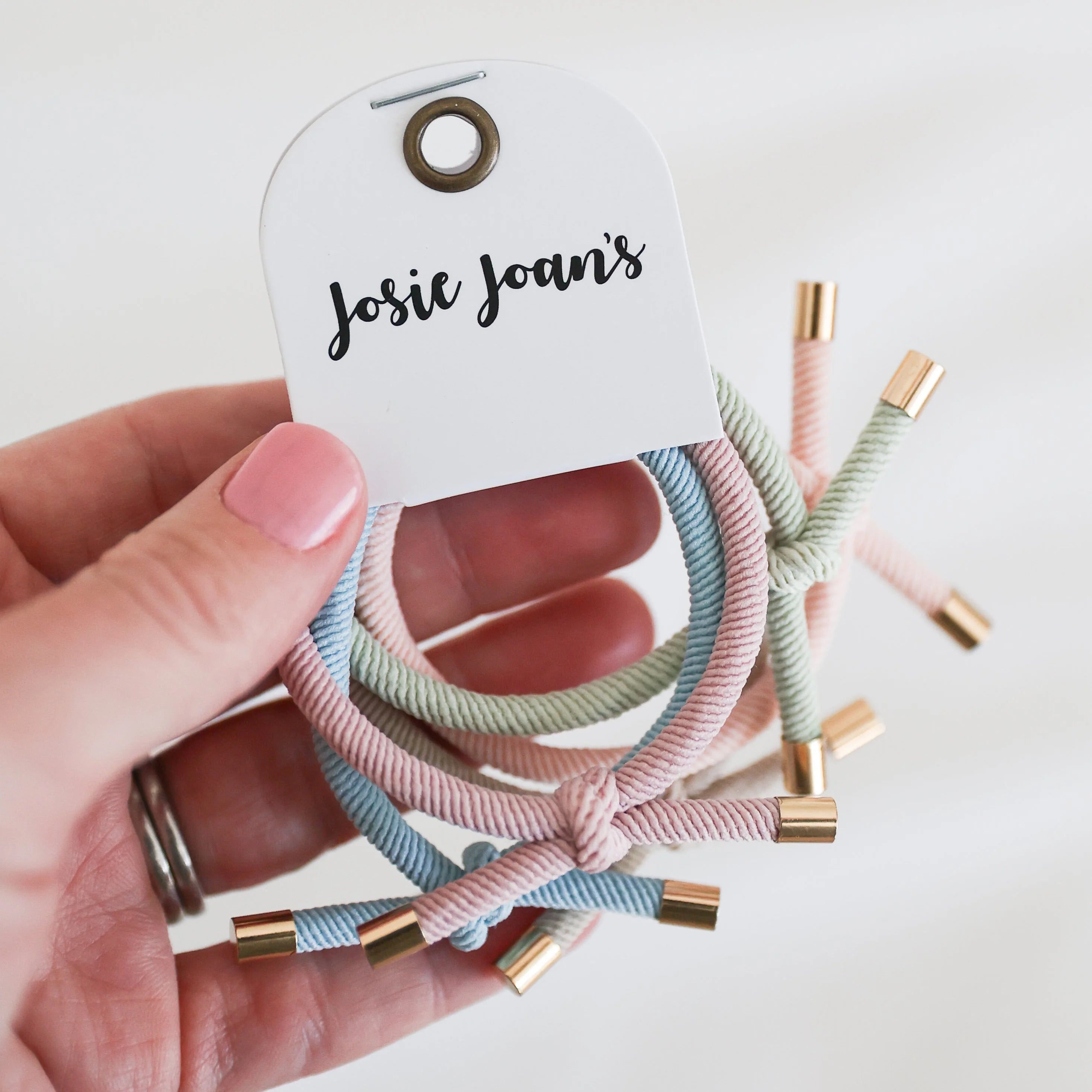 Josie Joan's - Pastel Piper Hair Tie Essentials (Set of 5)